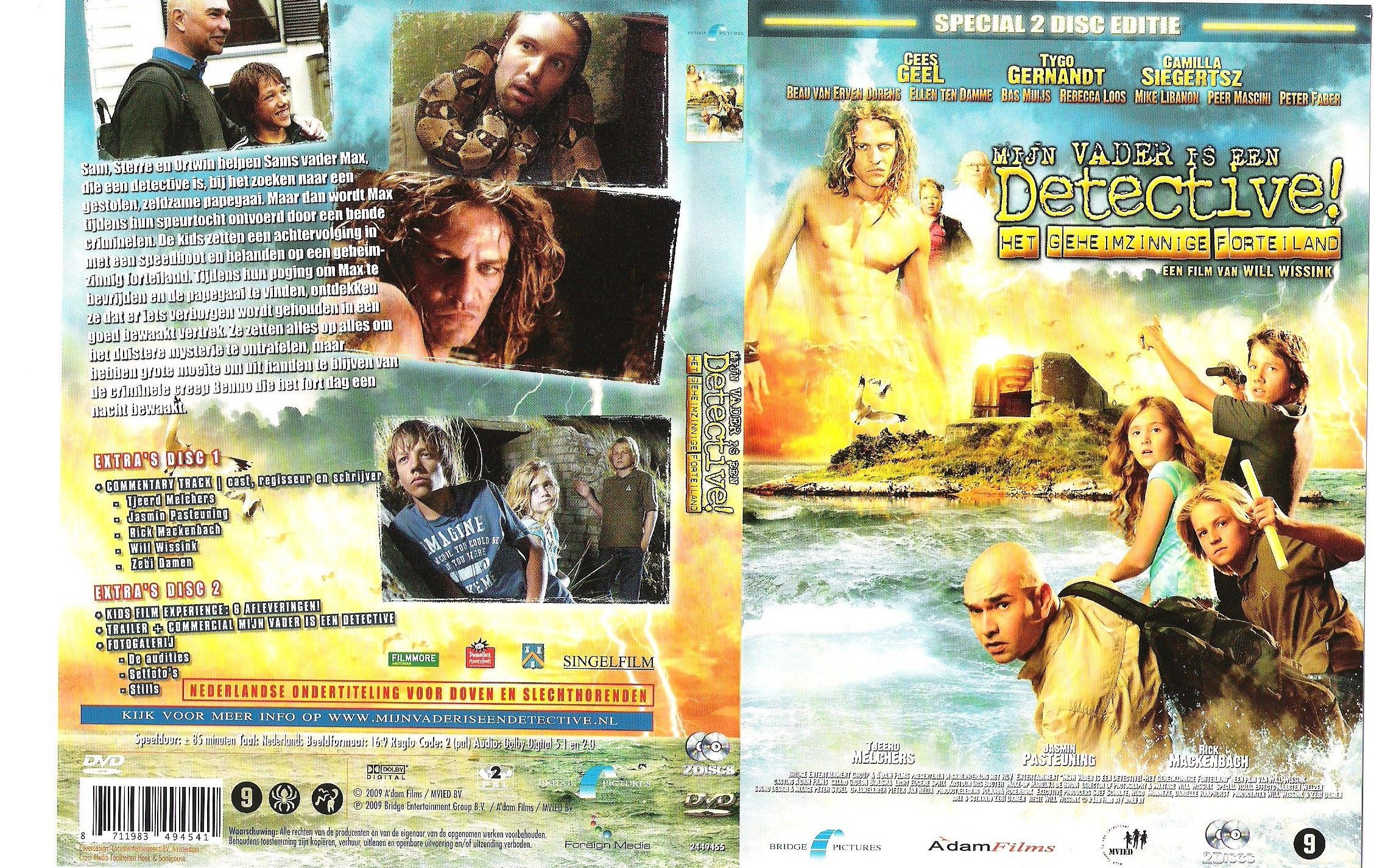 Mijn Vader Is Een Detective Het Geheimzinnge Forteiland DVD NL | DVD