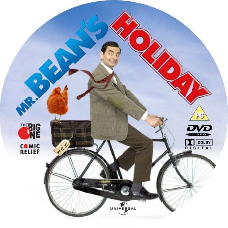 Mr Beans Holiday DVD Cd CUSTOM