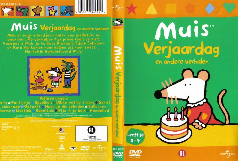 Muis Verjaardag En Andere Verhalen DVD NL