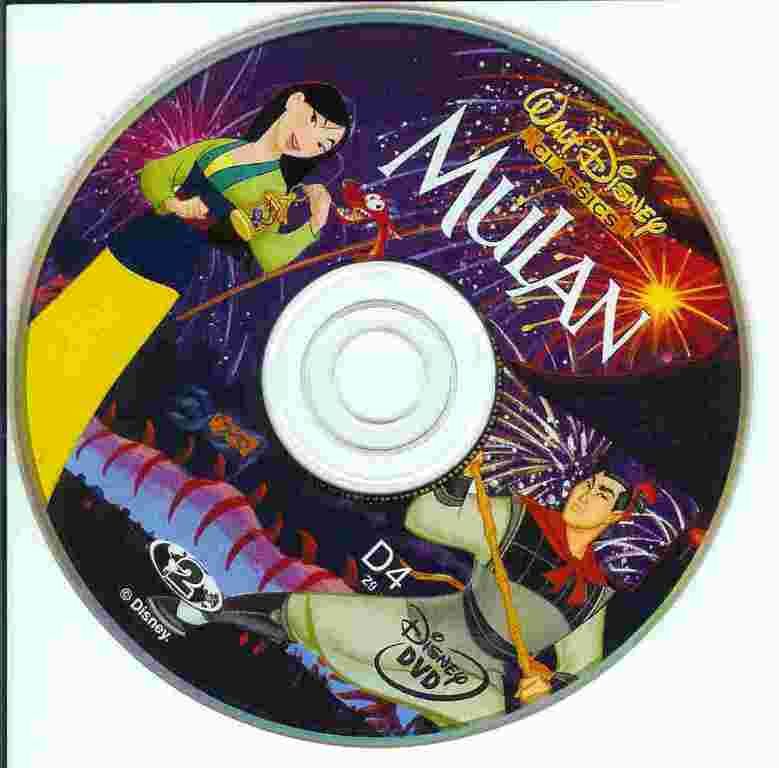 Mulan DVD CD