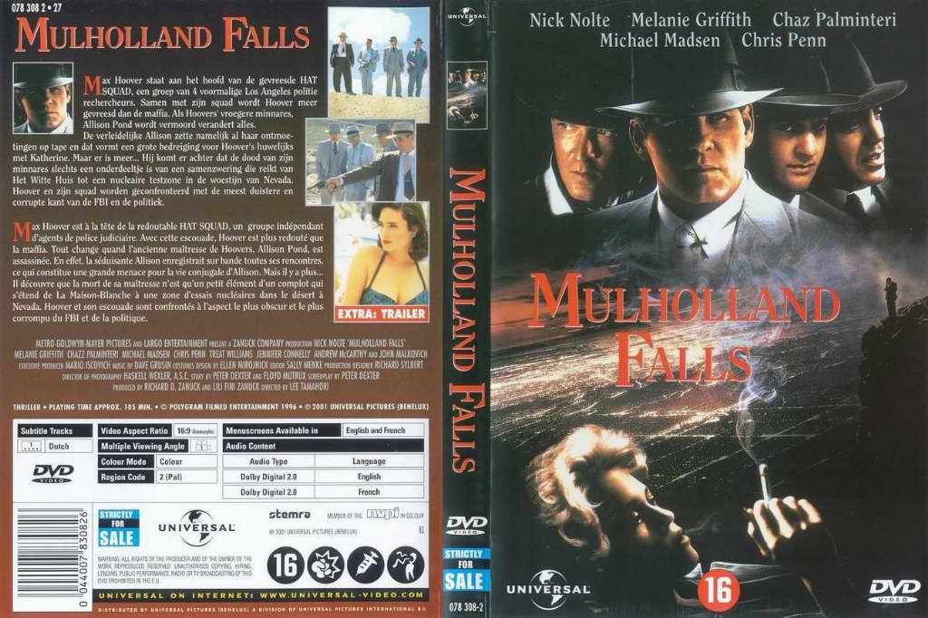 Mulholland Falls DVD NL