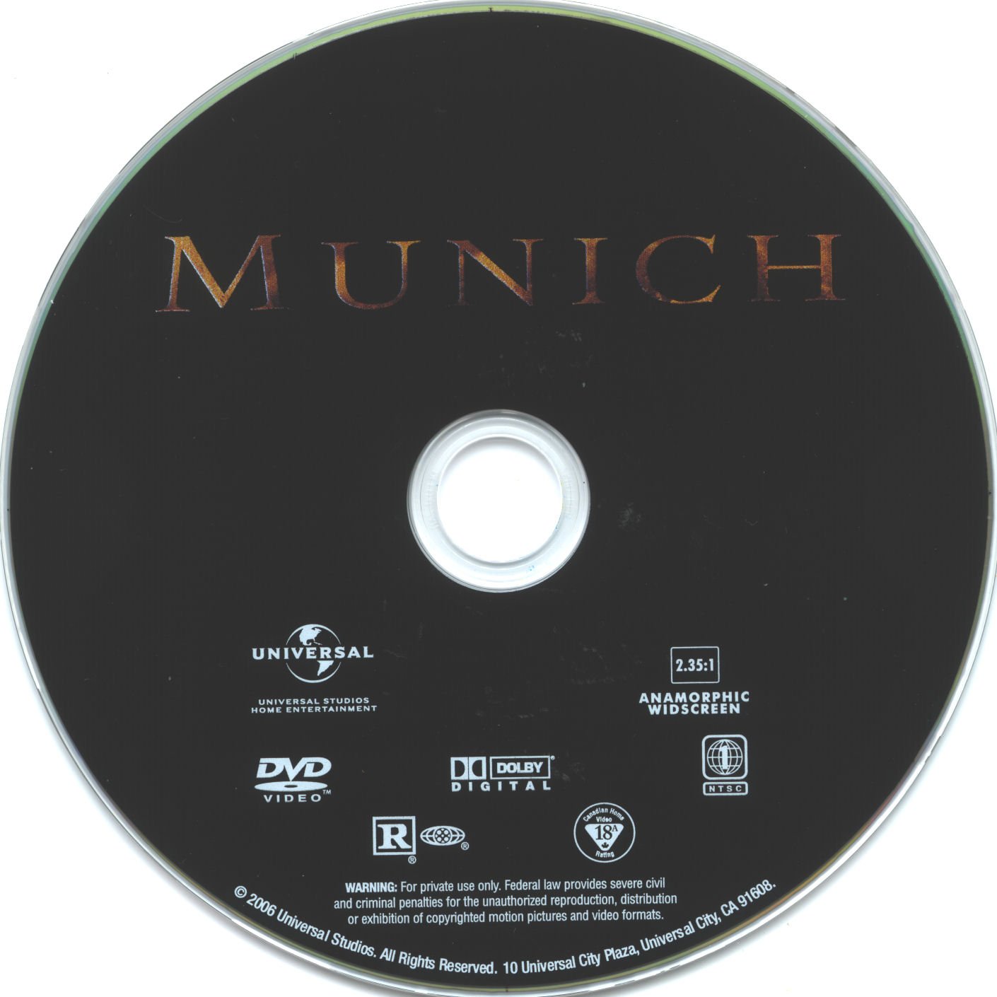 Munich 2005 R1  Label
