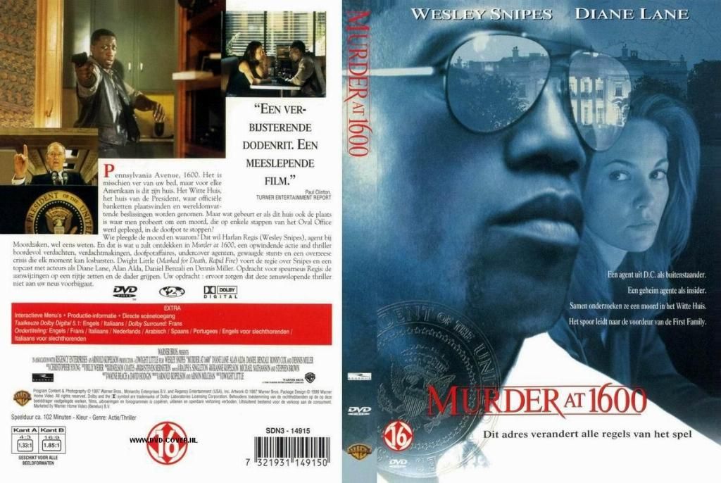 Murder At 1600 DVD NL