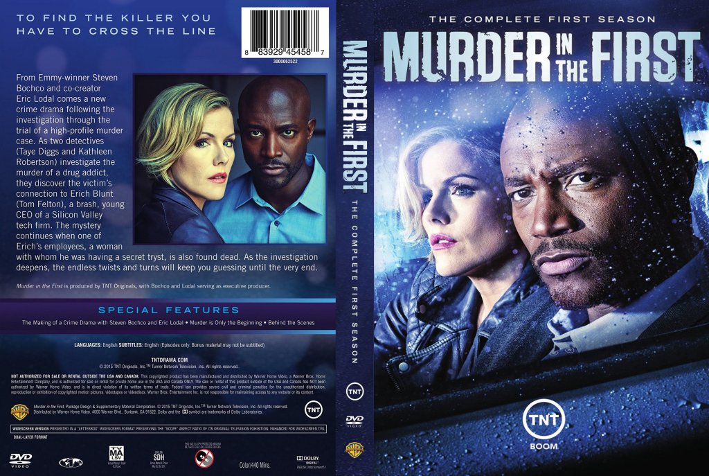 Murder In The First Season 1 DVD 