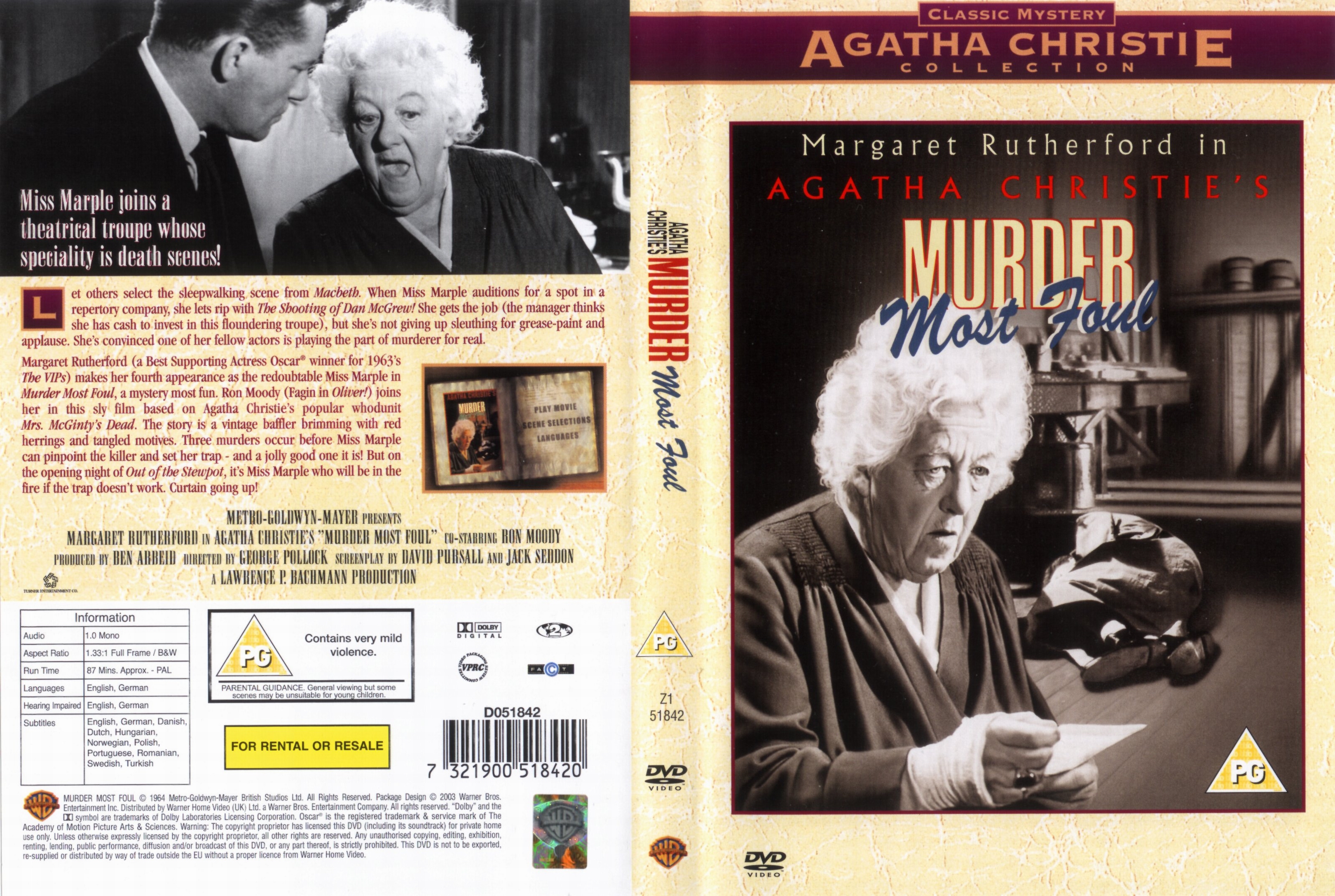 Murder Most Foul Agatha Christie 