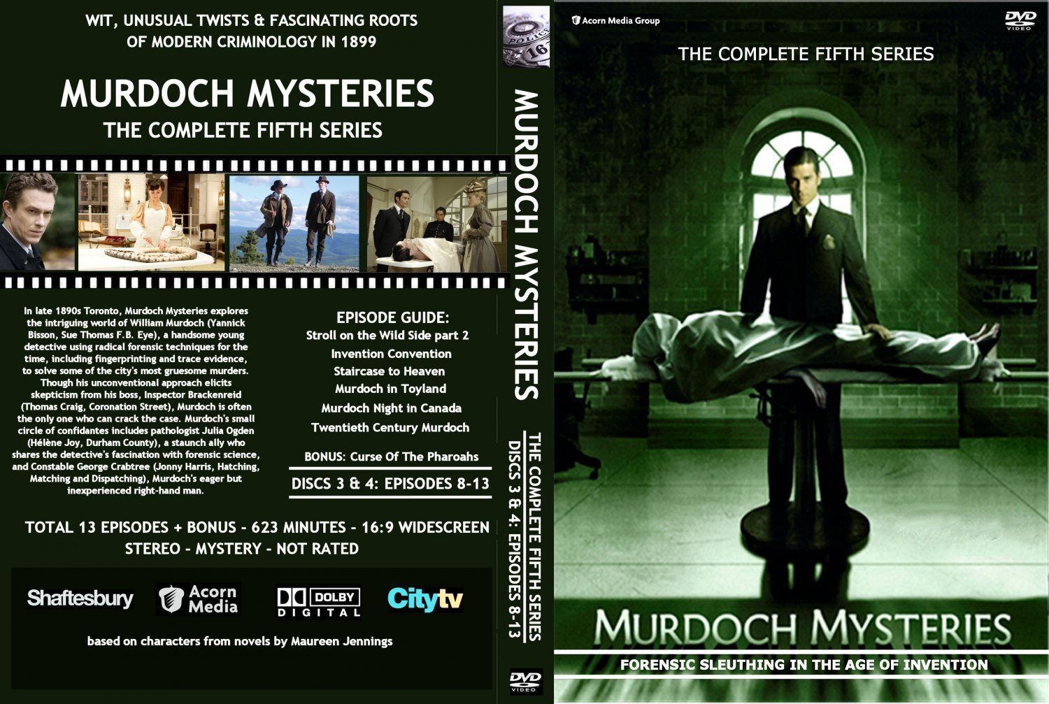 Murdoch Mysteries Series 5 Discs 3 4