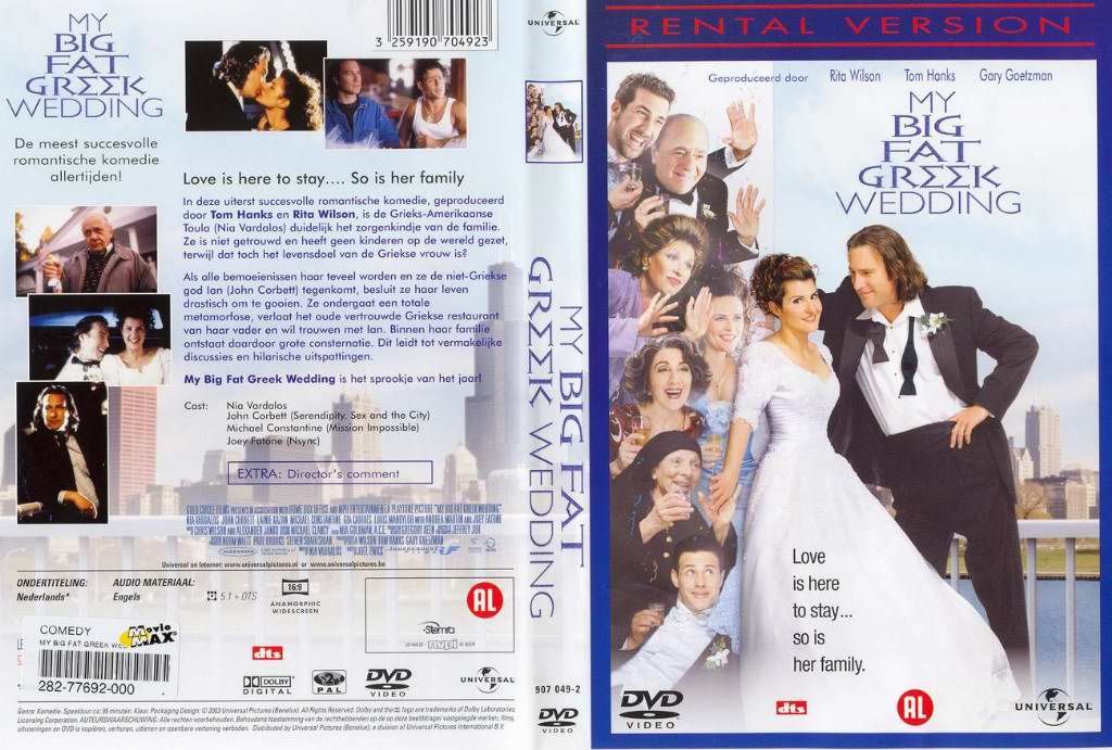 My Big Fat Griek Wedding DVD NL