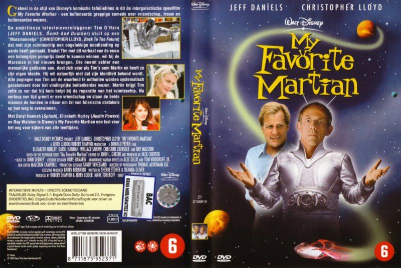 My Favorite Martian DVD NL