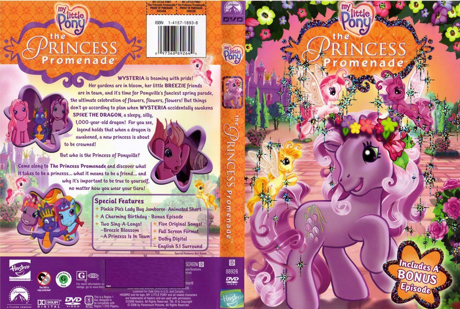 My Little Pony The Princess Promenade DVD US