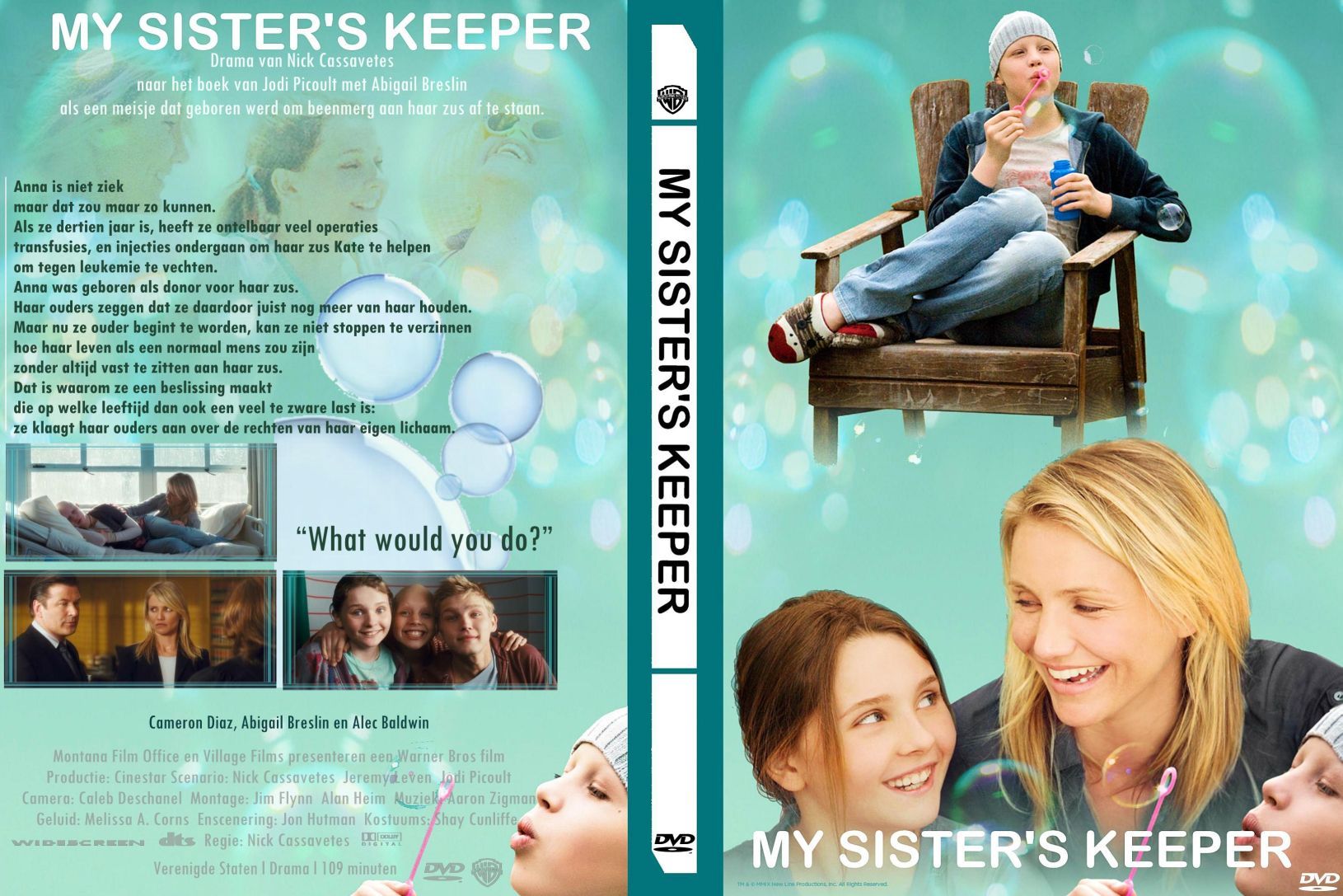 My sister has a book. My sister's Keeper.