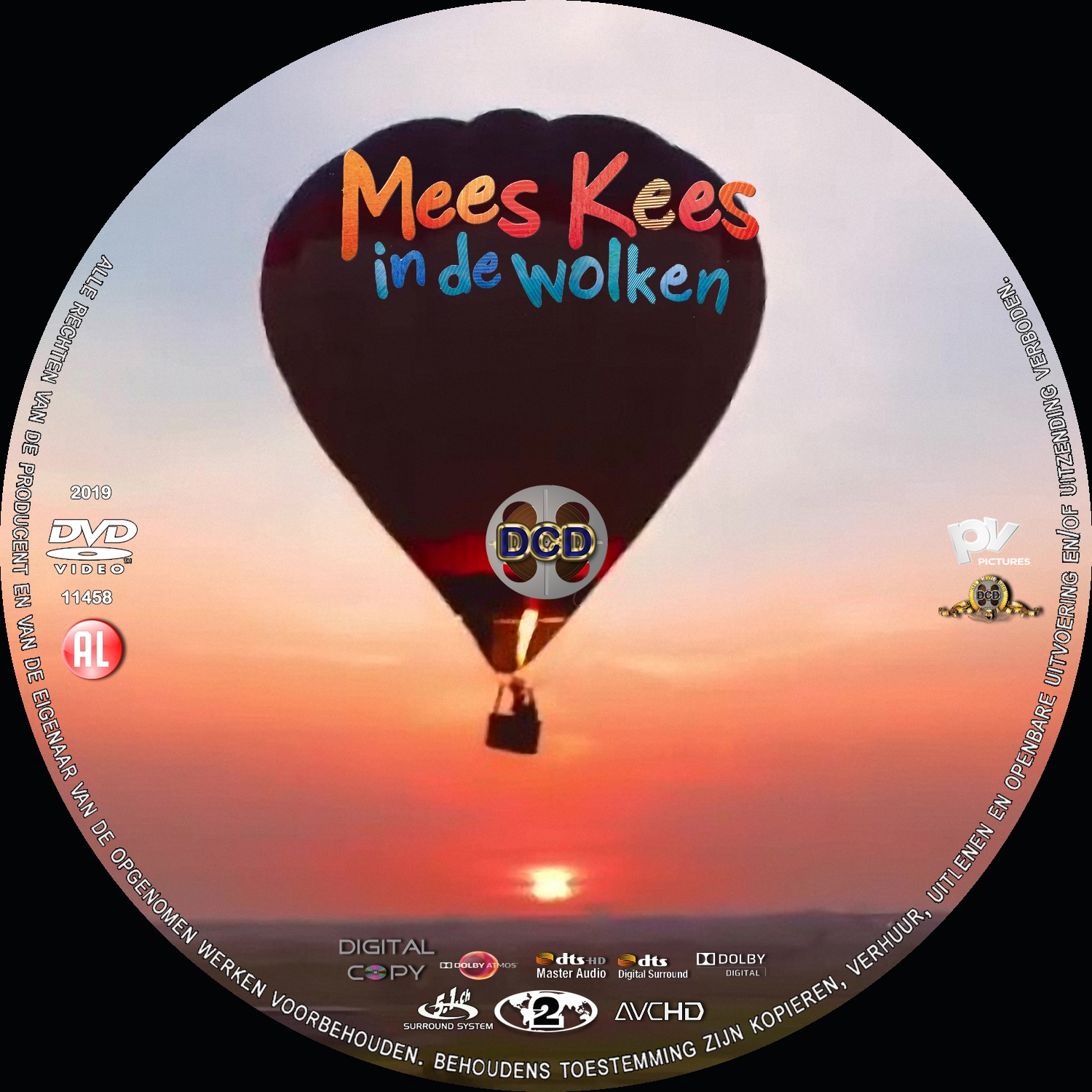 mees kees in de wolken (2019) DVD Cover CD