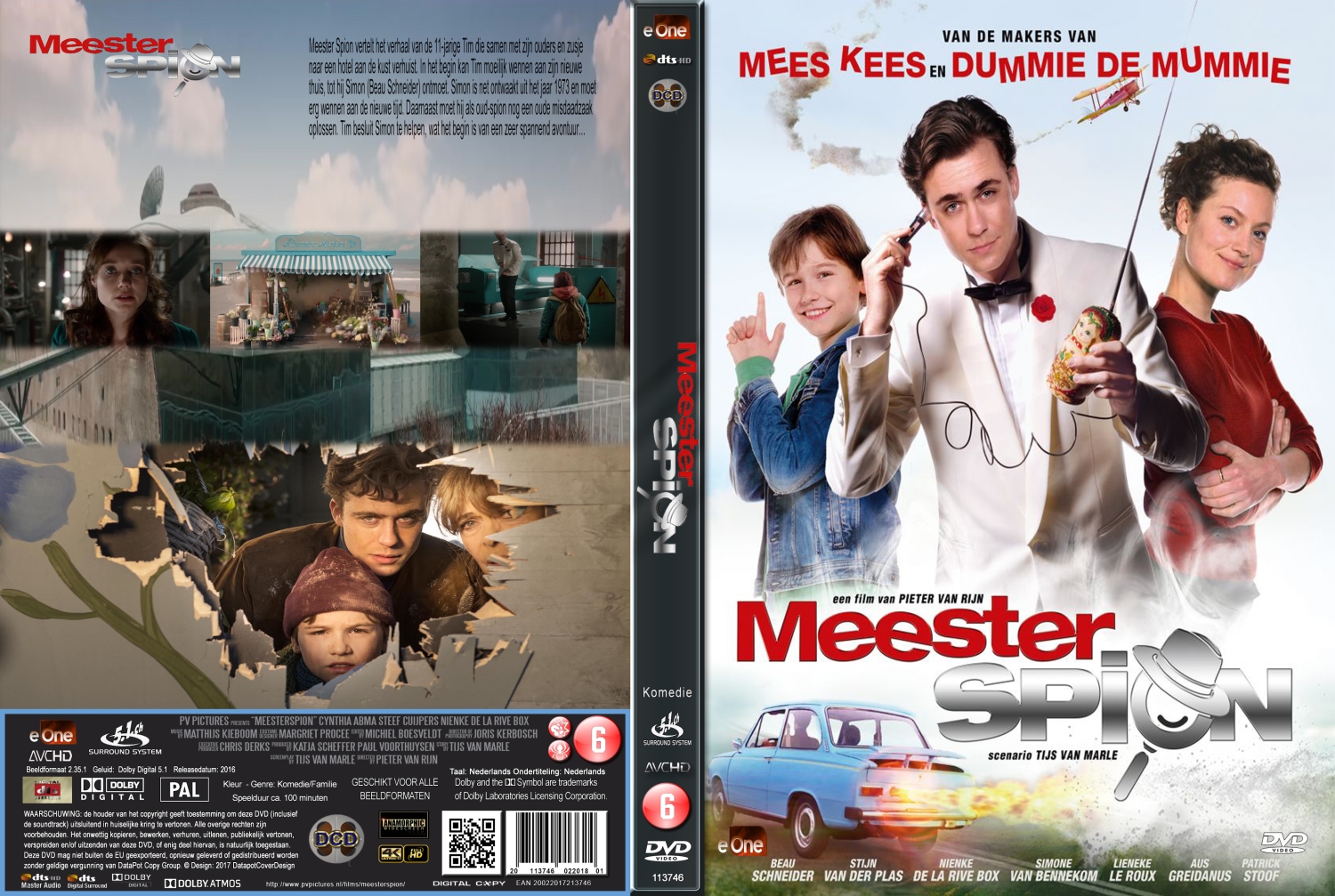 meesterspion (2016) DVD Cover