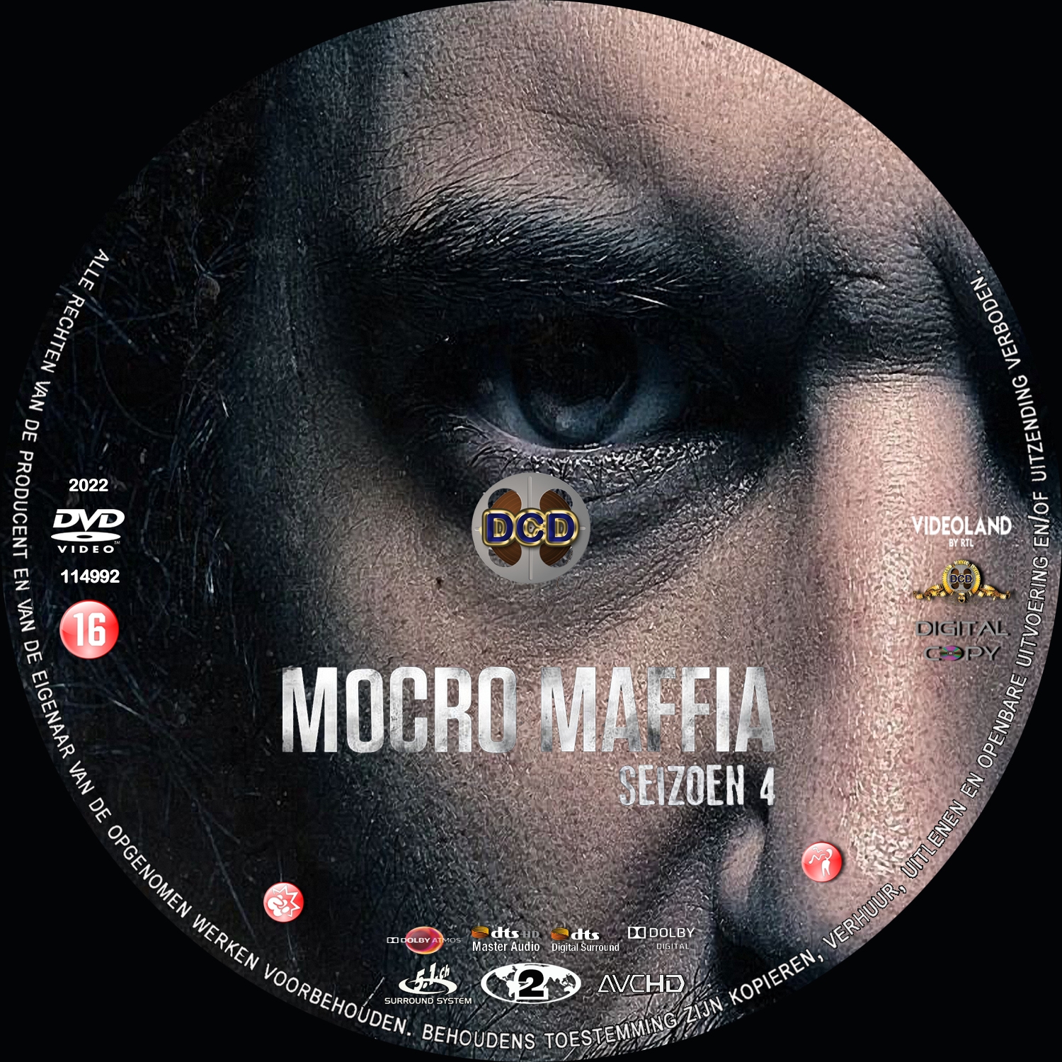 mocromaffia s4 (2022) DVD Cover CD
