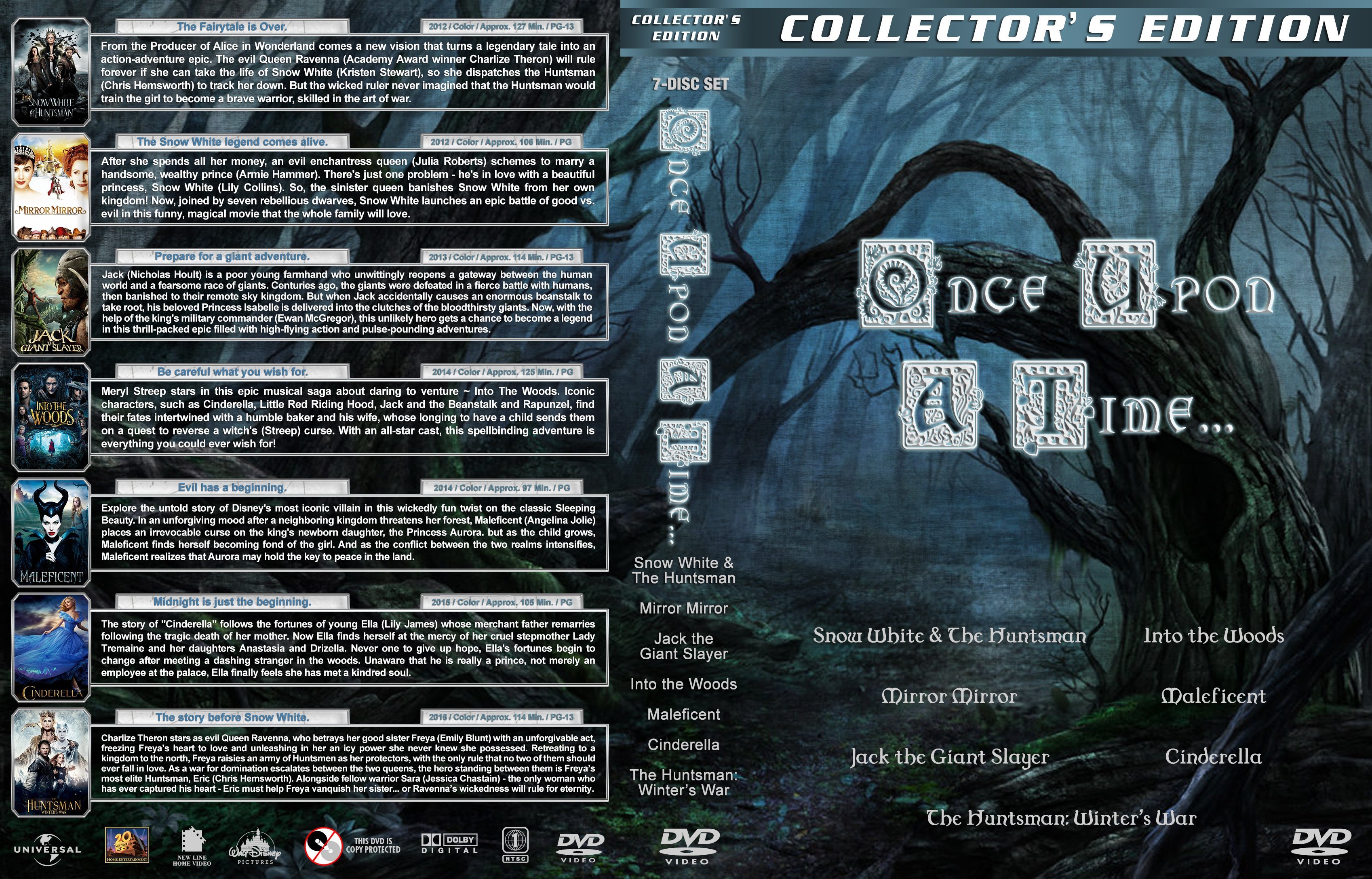 Once Collection Once Upon a Time Collection 7 2016 R1 Cover | DVD Covers | Cover ...