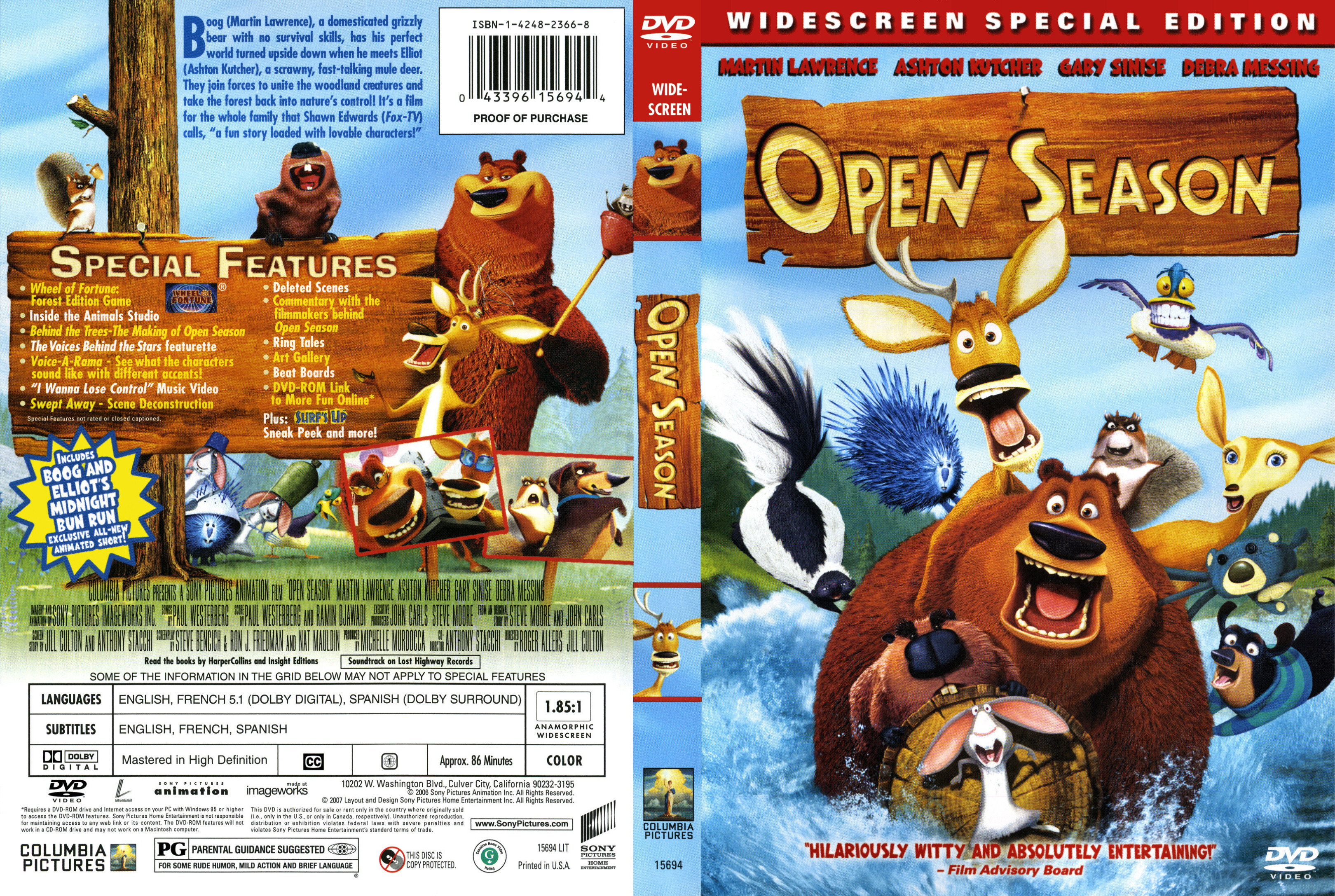 Open Season | DVD Covers | Cover Century | Over 500.000 ...