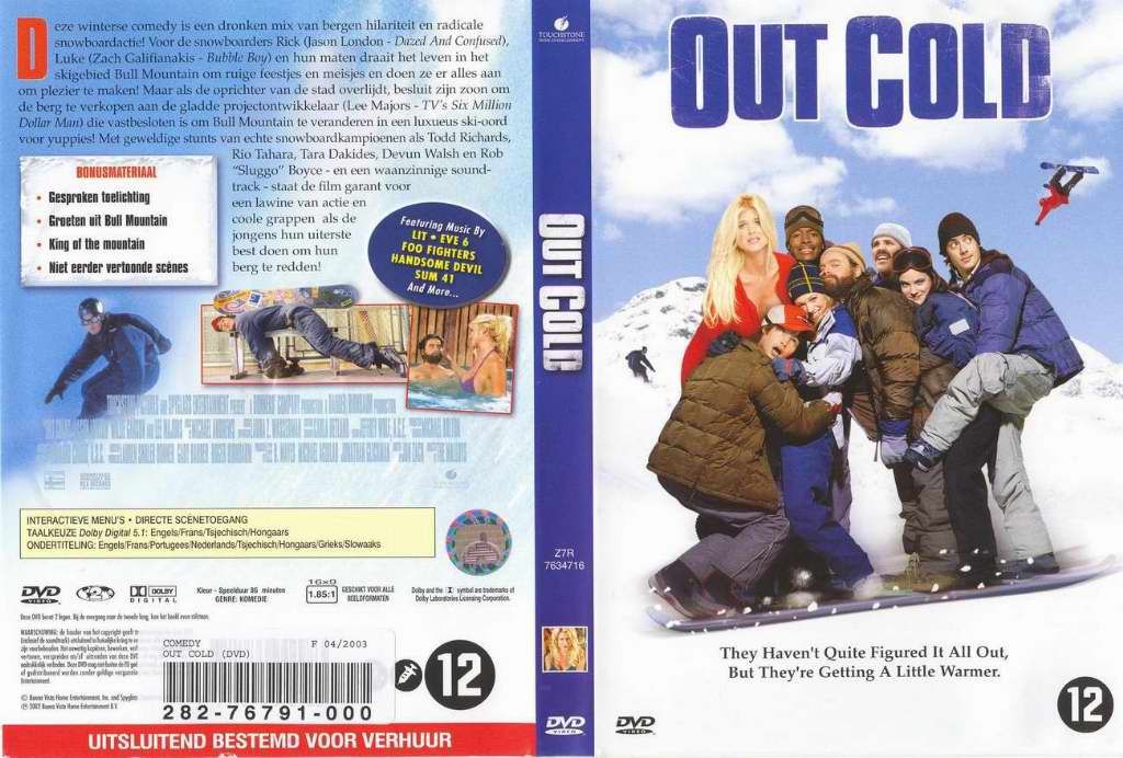 Out Cold Dvd Nl Dvd Covers Cover Century Over 500 000 Album Art Covers For Free