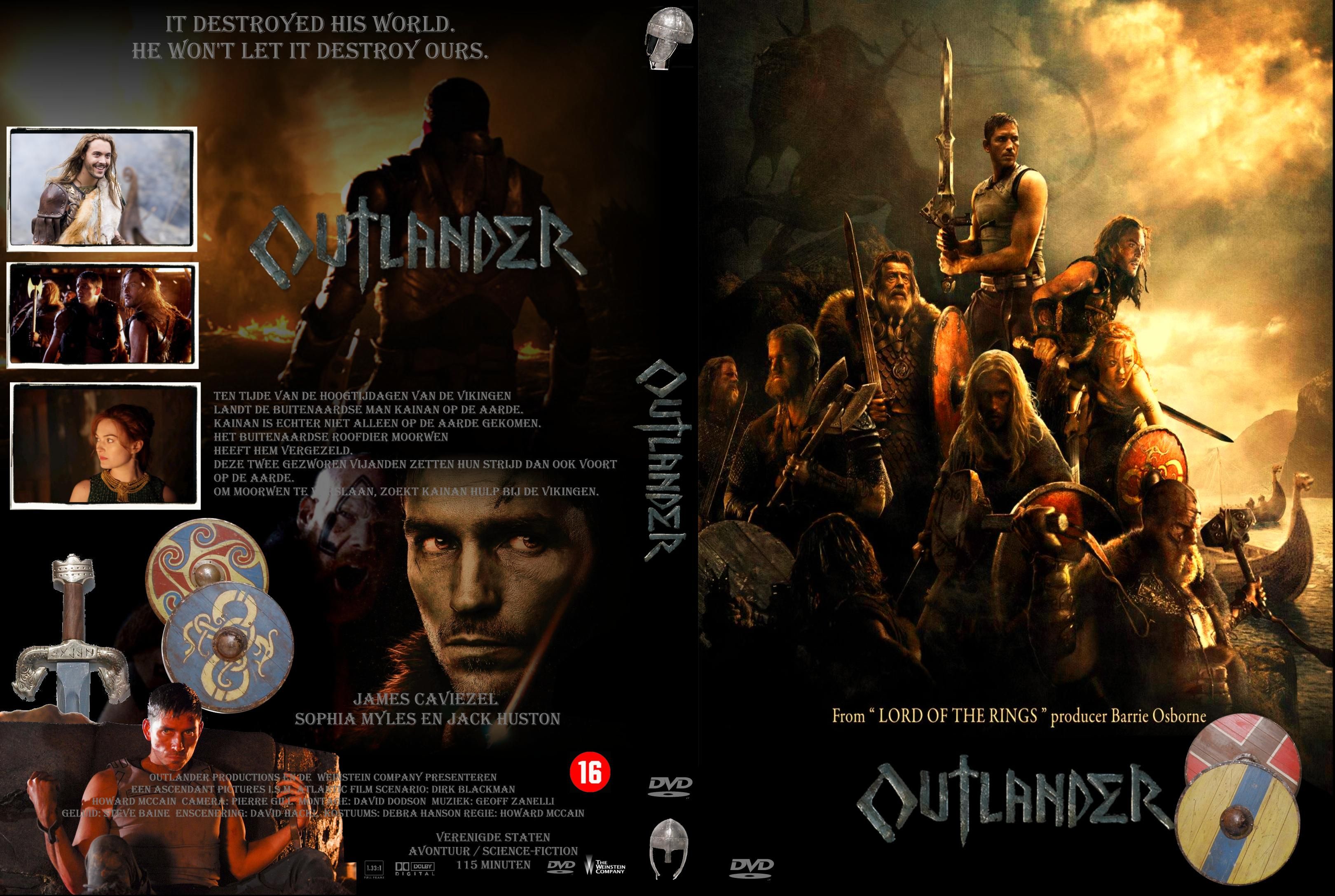 Outlander DVD NL CUSTOM | DVD Covers | Cover Century | Over