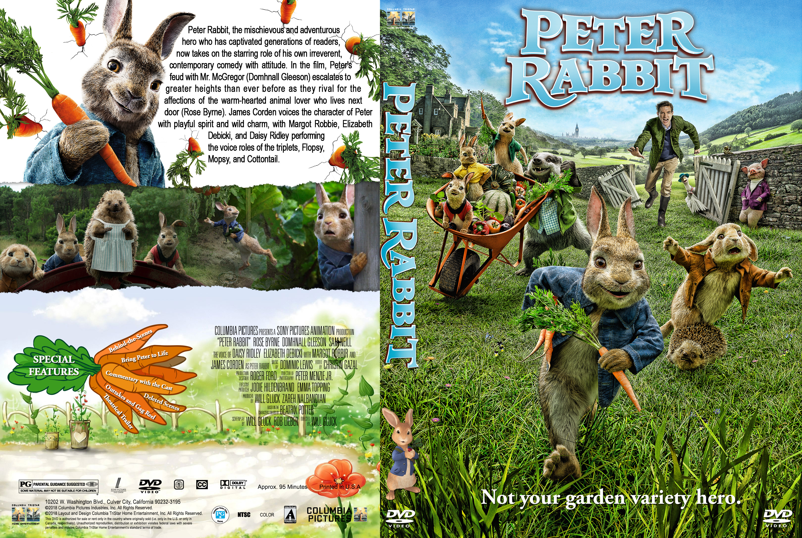 SONY PICTURES HOME ENT PETER RABBIT (DVD) D51321D