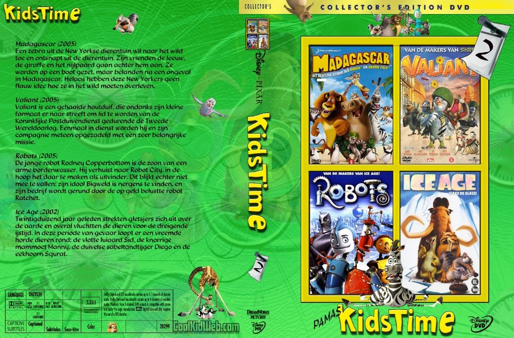 Pamas Kidstime Vol. 02 DVD NL