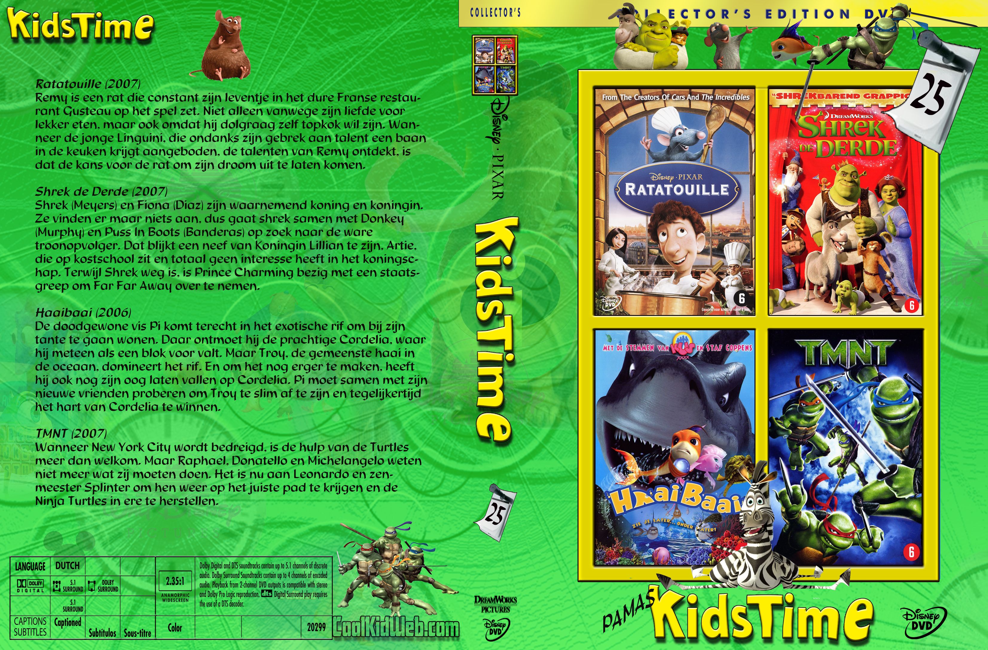 Pamas Kidstime Vol. 25 DVD NL