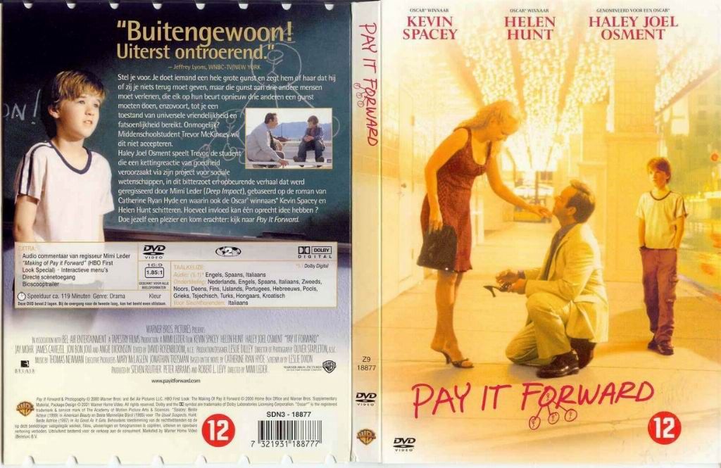 Pay It Forward DVD NL