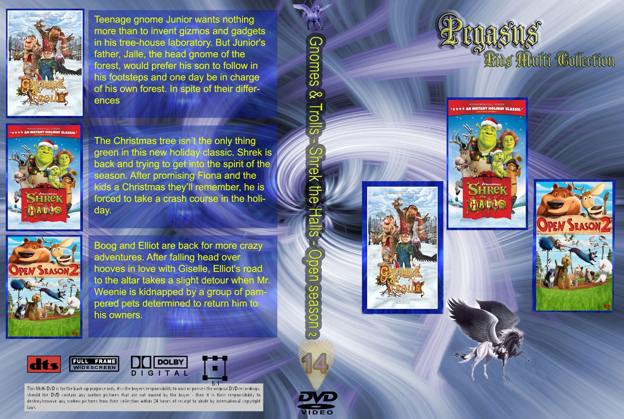 Pegasus Multi Kids Vol. 14 DVD US