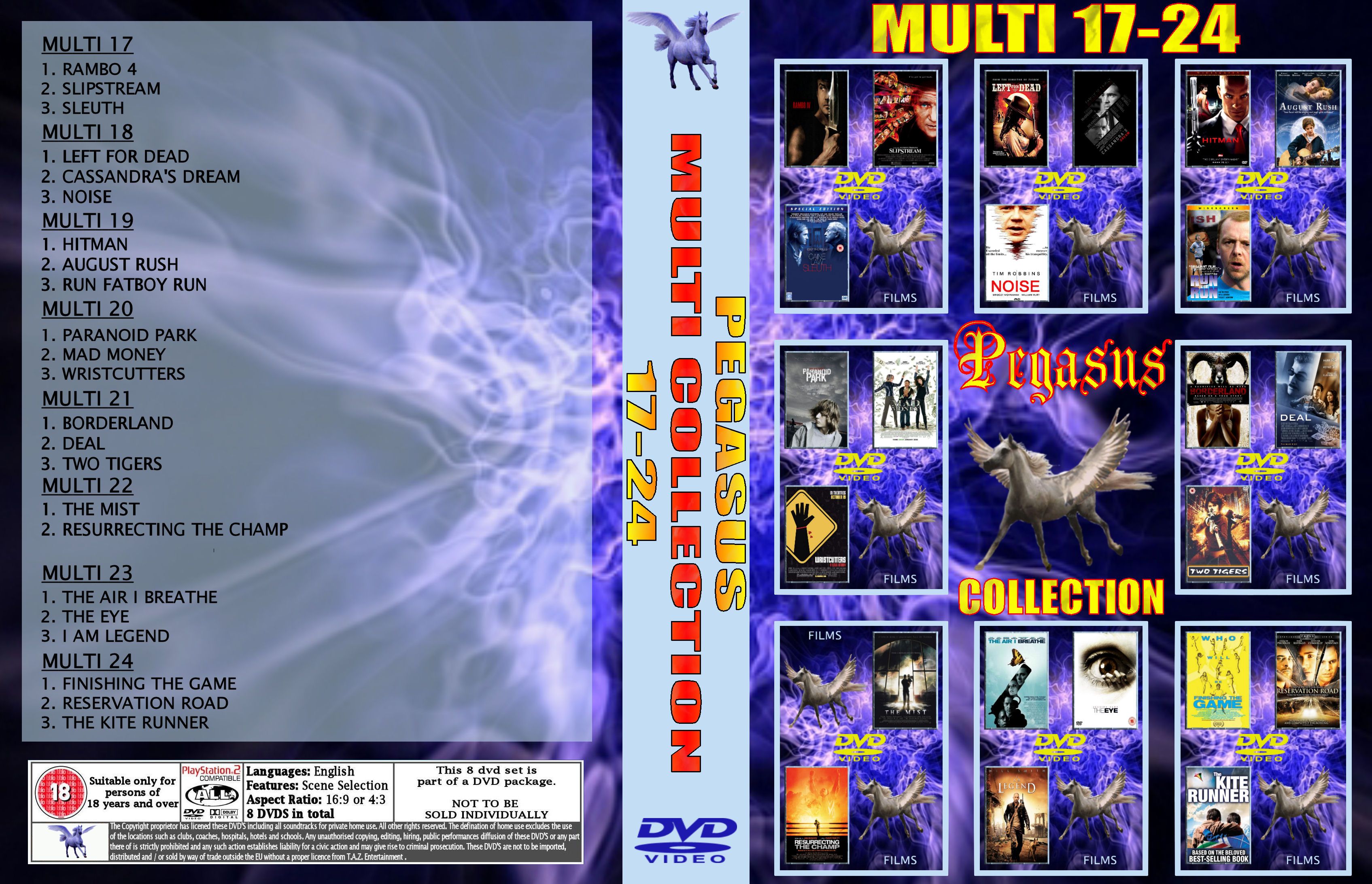 Pegasus Multis 17 24 DVD US
