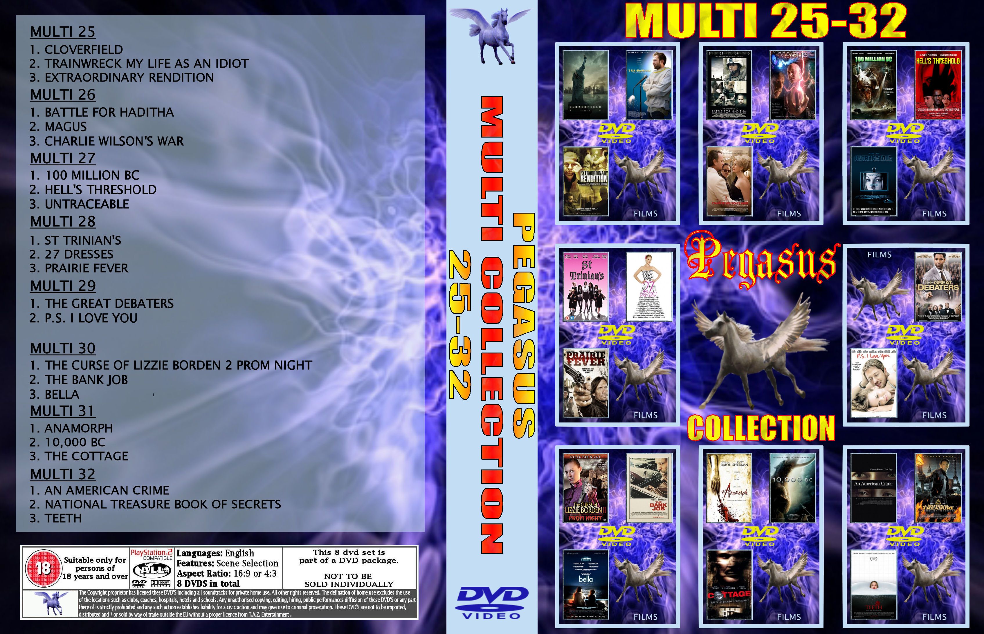 Pegasus Multis 25 32 DVD US