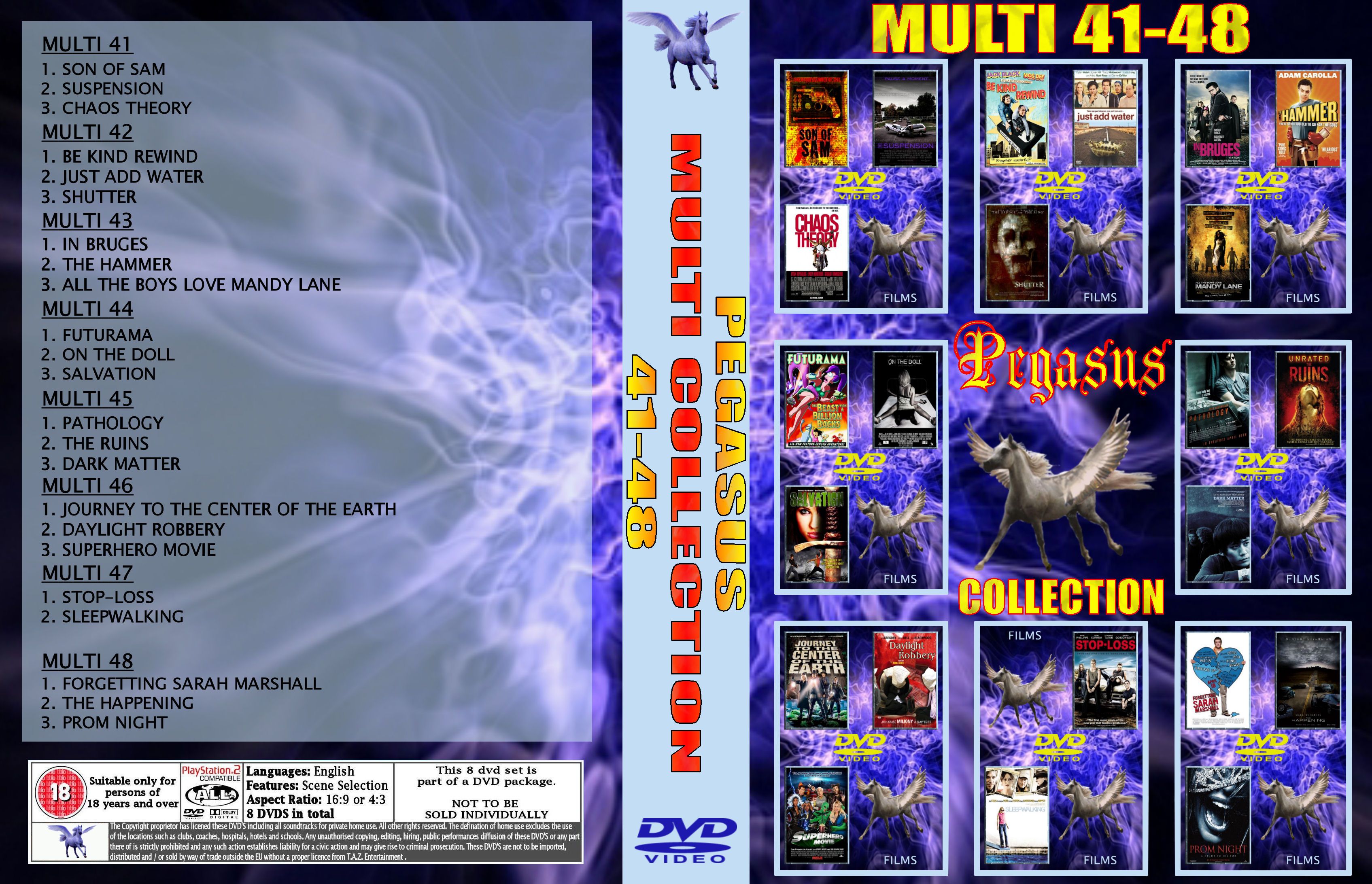 Pegasus Multis 41 48 DVD US