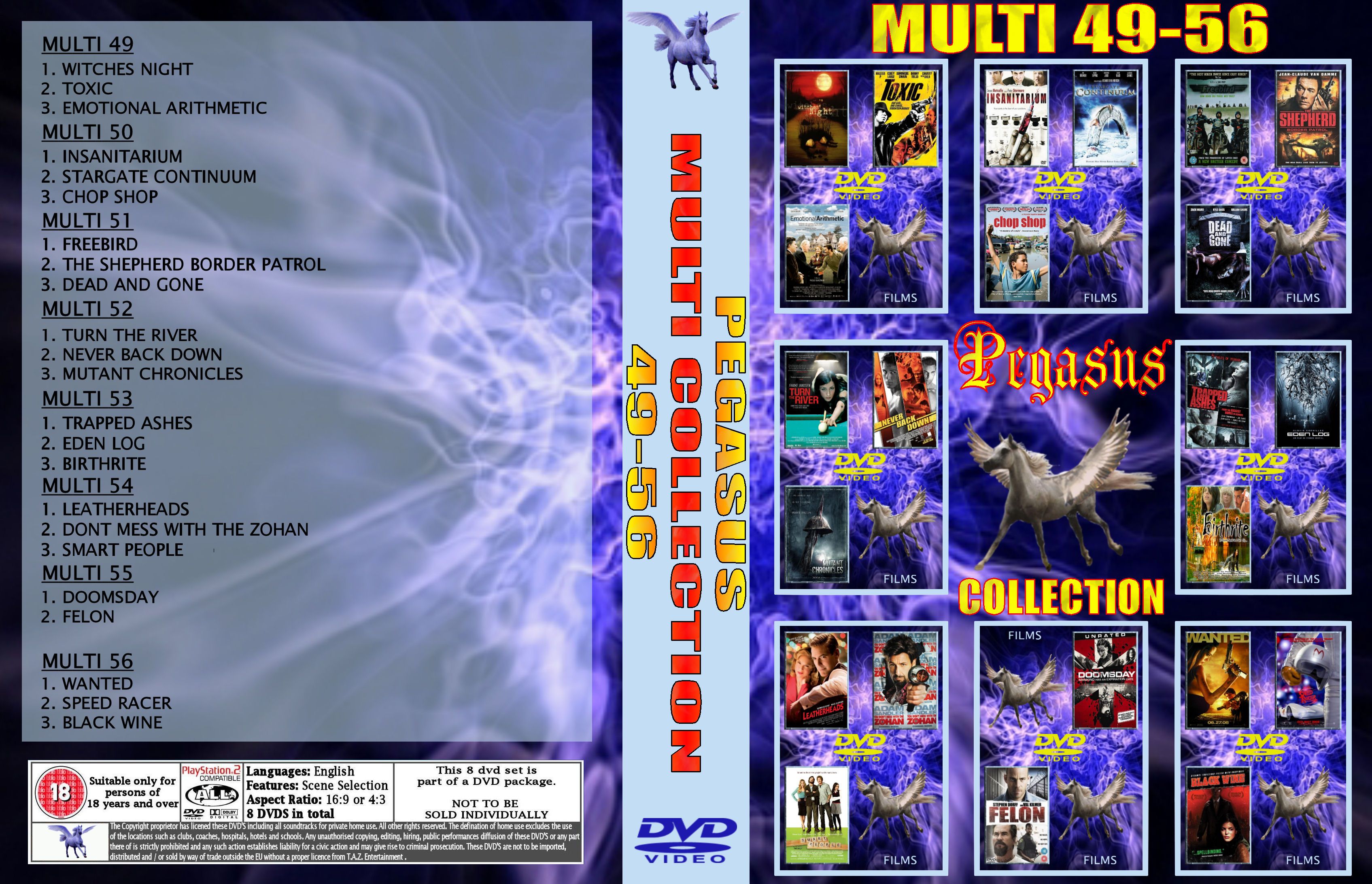 Pegasus Multis 49 56 DVD US