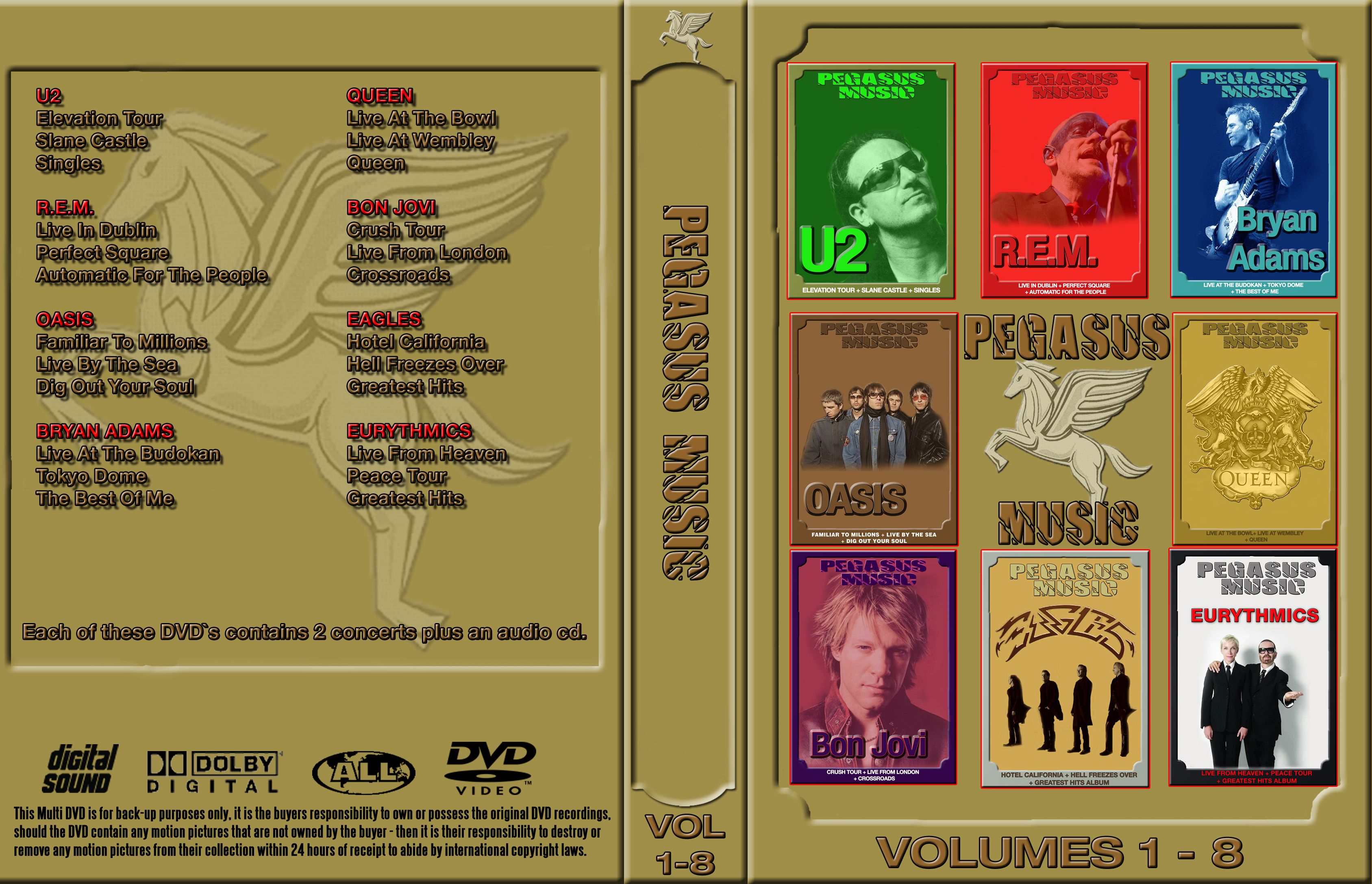 Pegasus Music Multi 01 08 DVD US