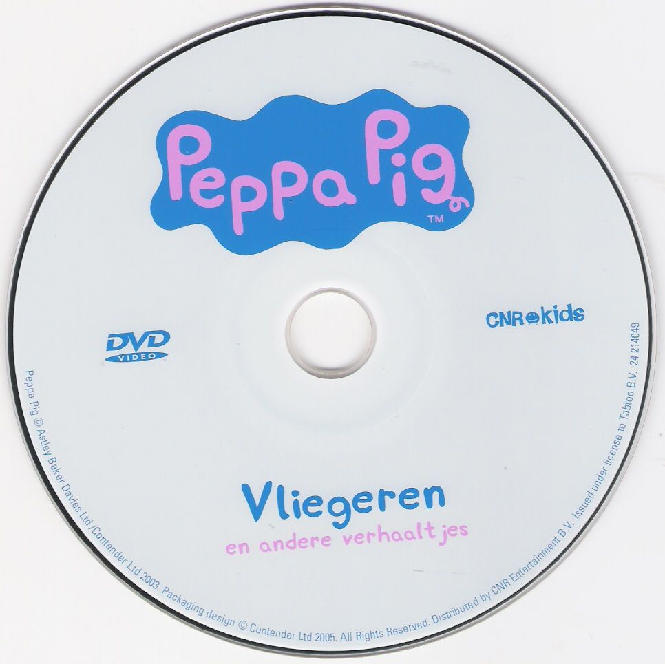 Peppa Pig Vliegeren DVD CD