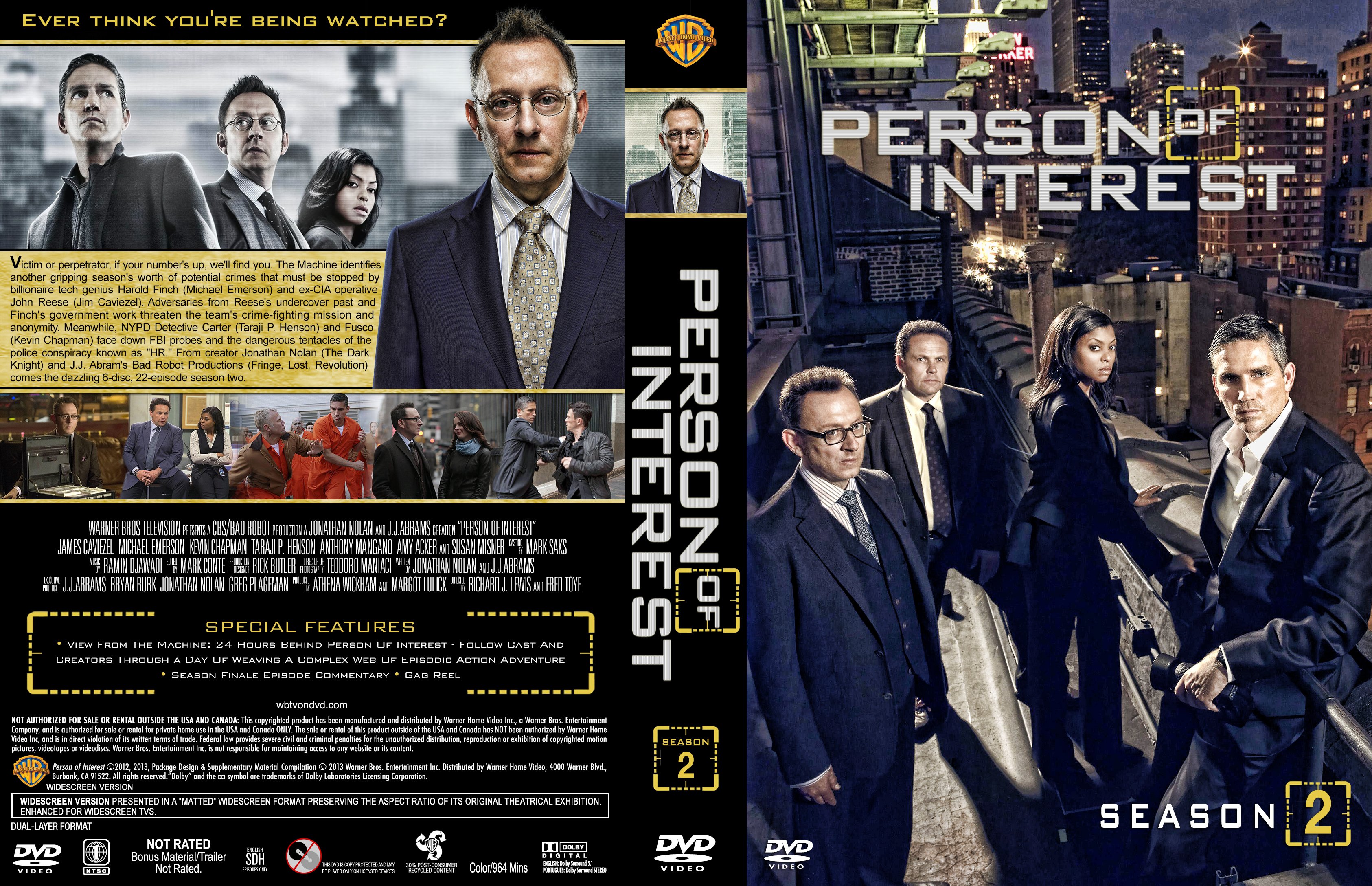 Person of Interest Season 2 Cover 1