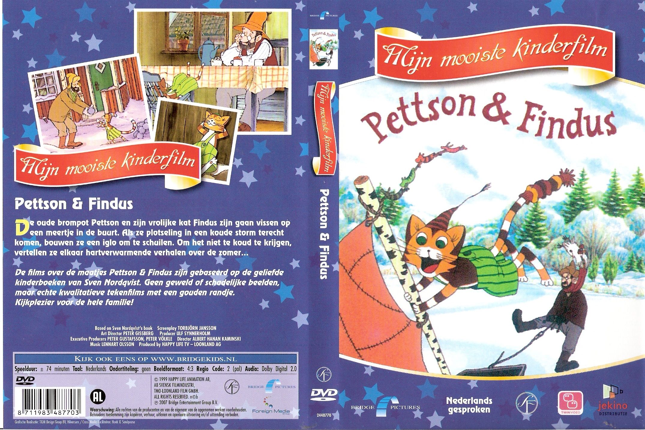 Pettson En Findus Mijn Mooiste Kinderfilm DVD NL