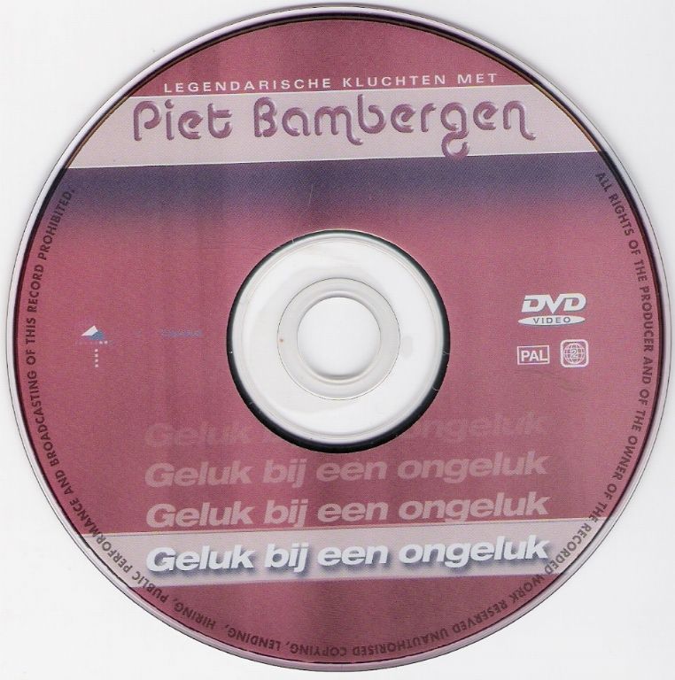 Piet Bambergen Geluk Bij Een Ongeluk DVD CD