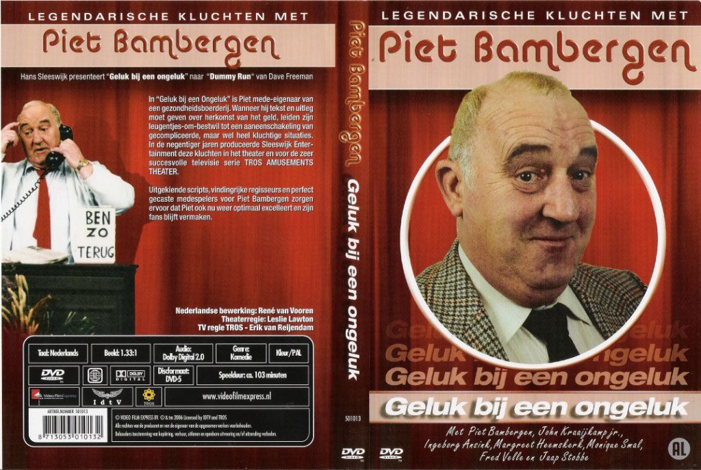 Piet Bambergen Geluk Bij Een Ongeluk DVD NL