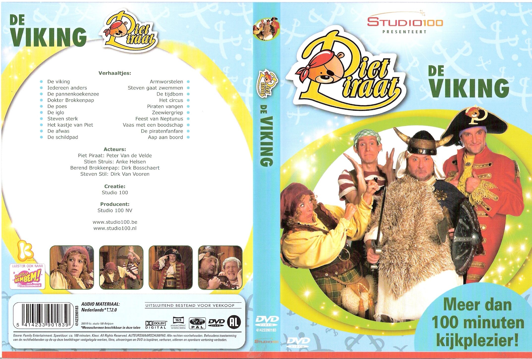 Piet Piraat De Viking DVD NL