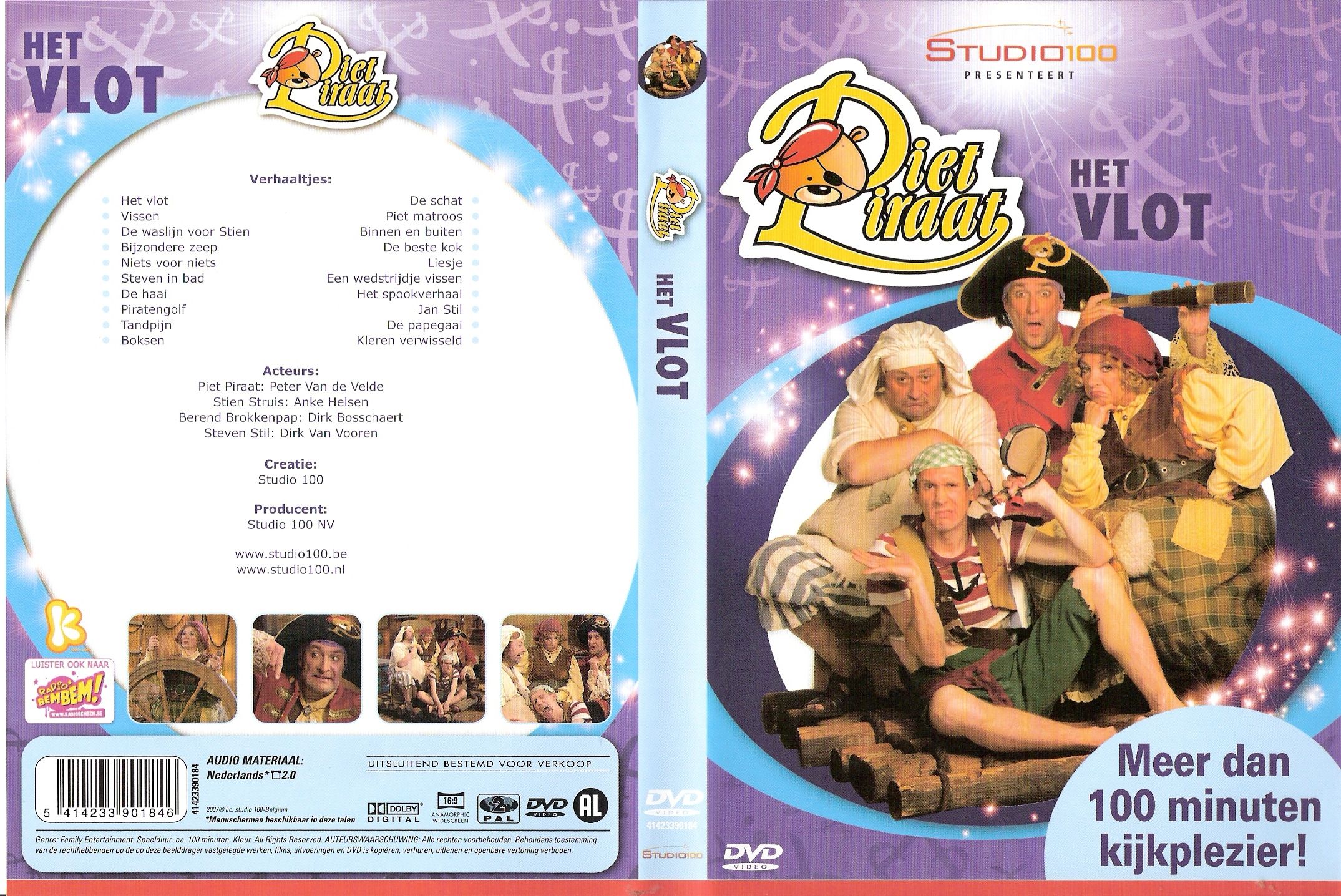 Piet Piraat Het Vlot DVD NL