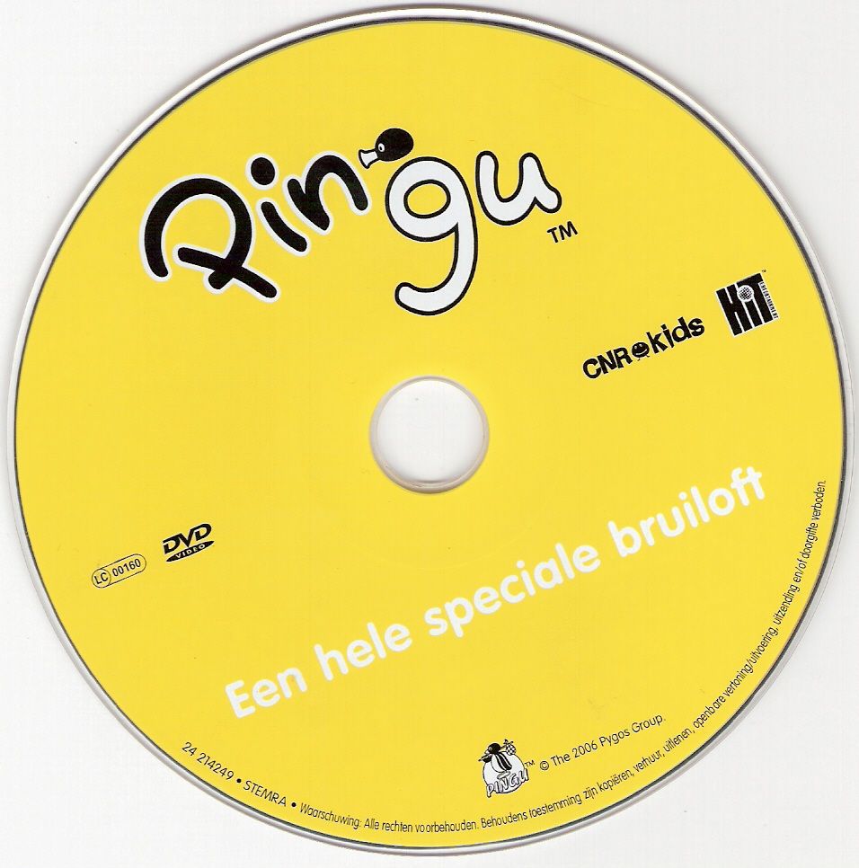 Pingu Een Hele Speciale Bruiloft DVD CD