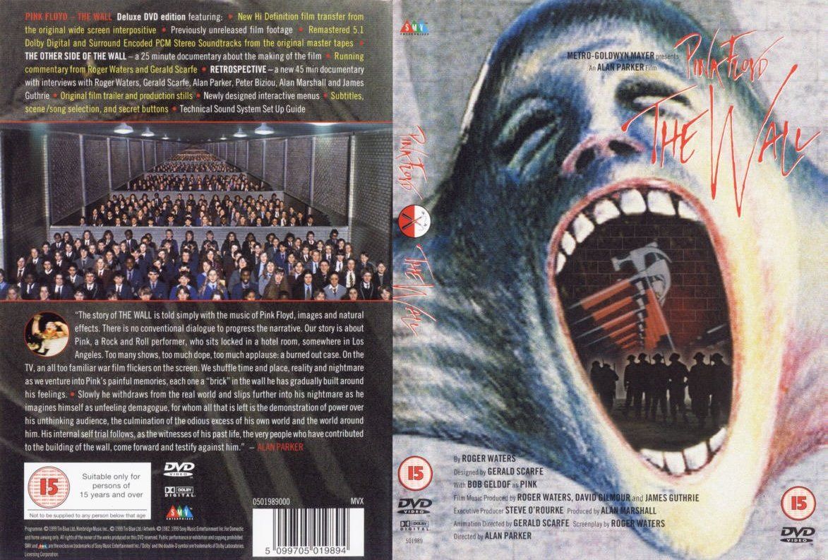 Pink Floyd THE WALL MISC DVD