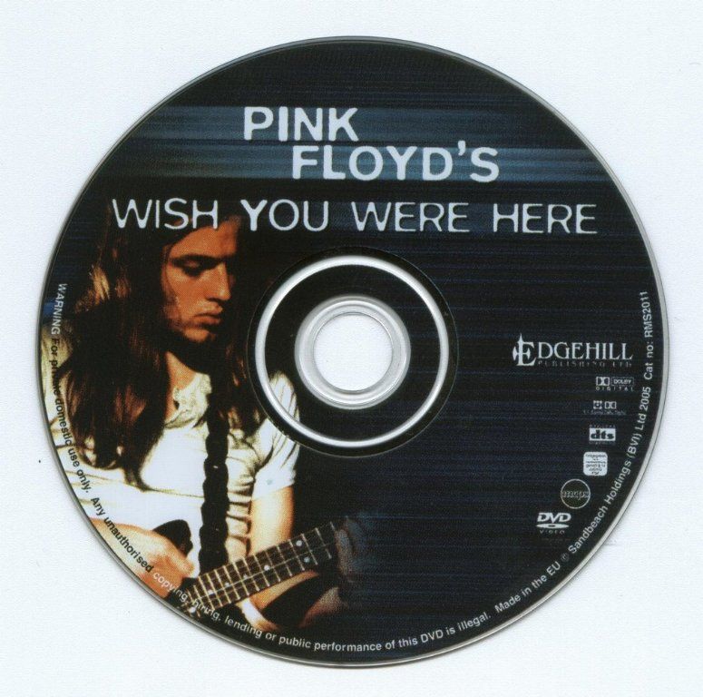 Pink Floyd Wish You Were Here DVD CD