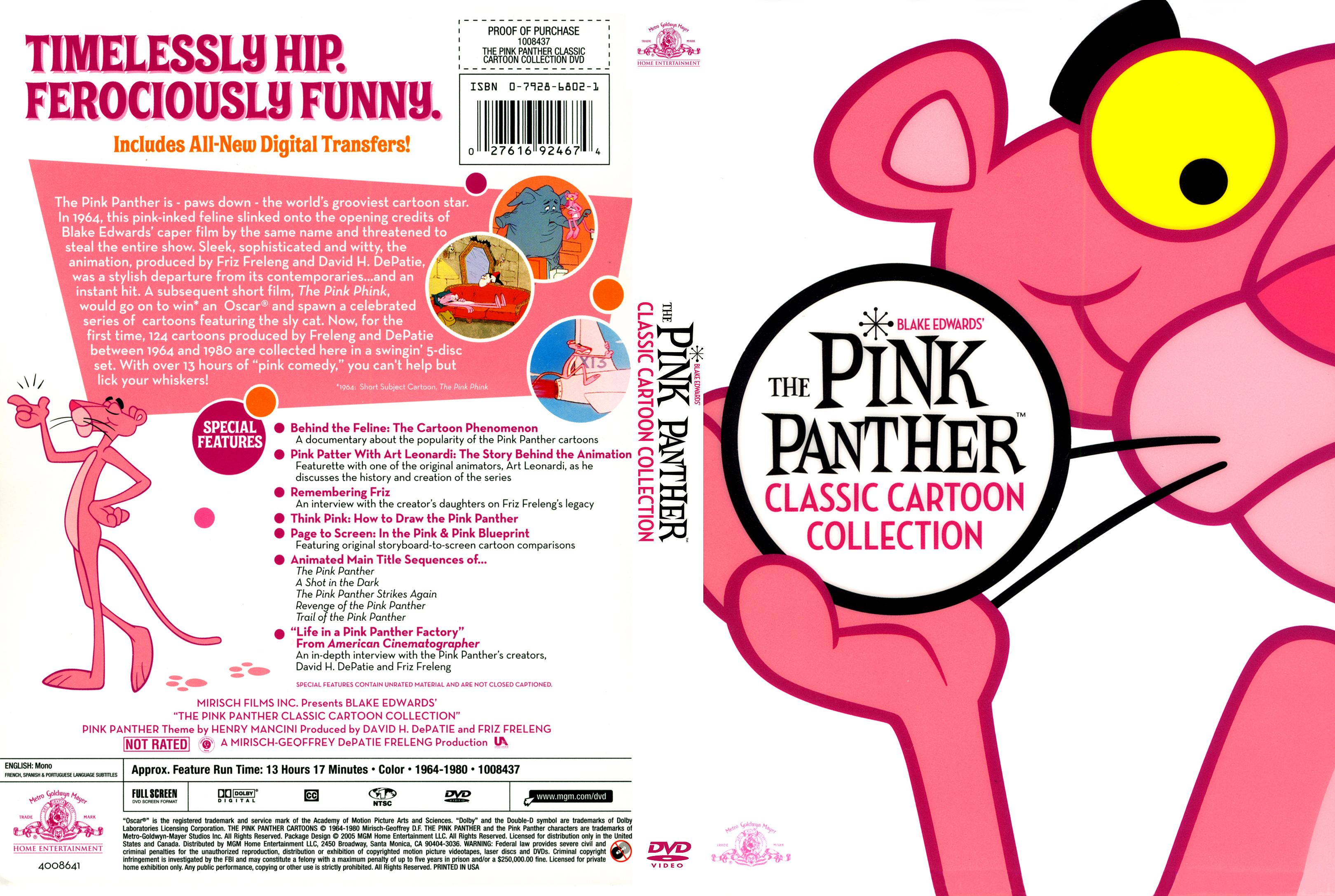 Pink panther classic cartoons.