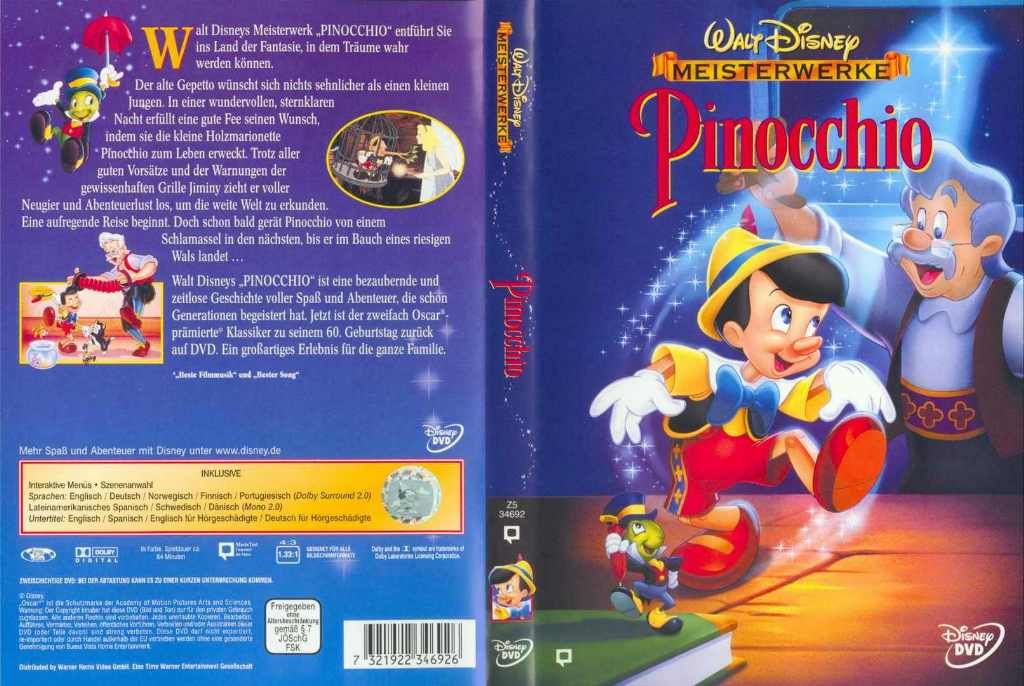 Pinocchio DVD DE