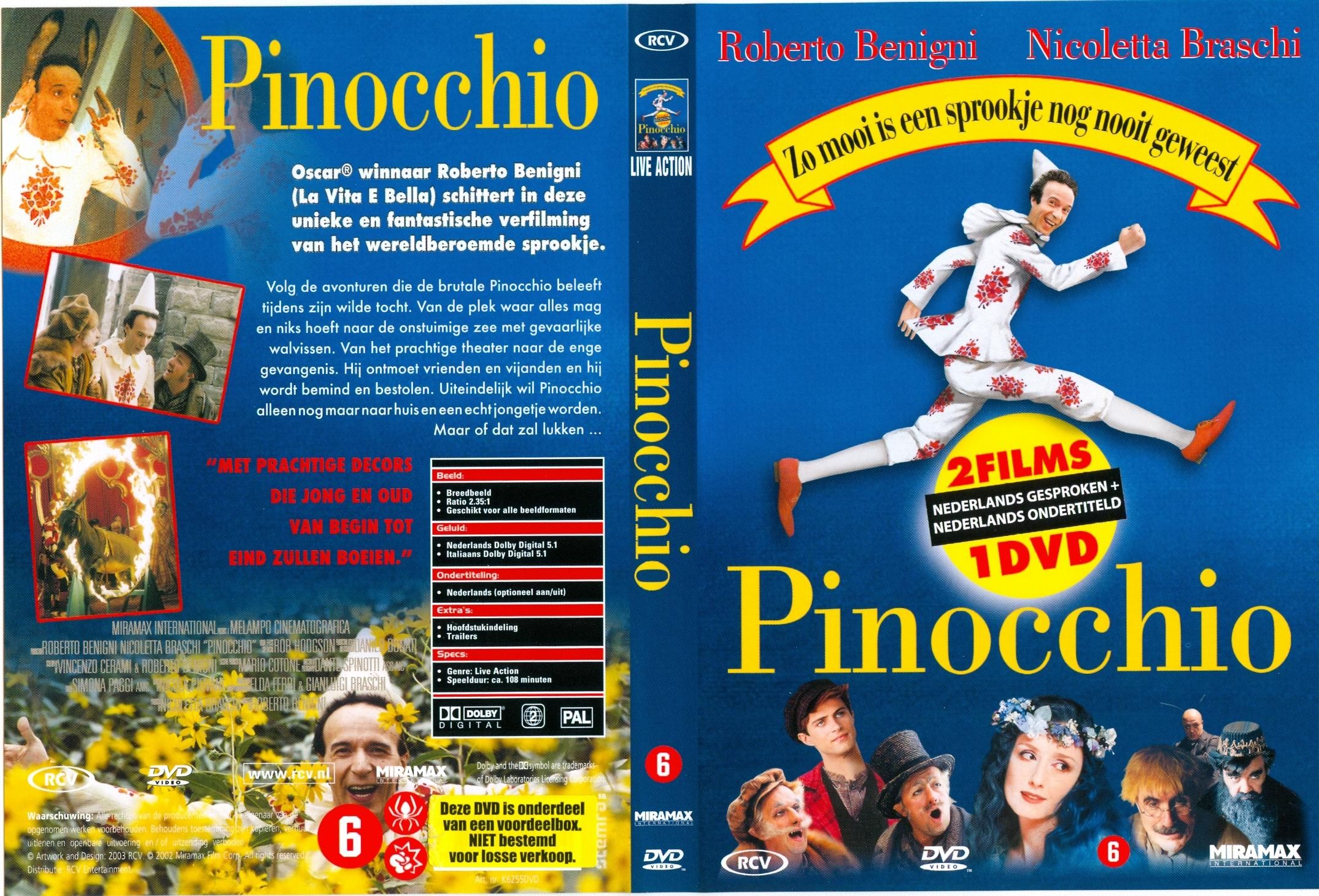 Pinocchio People DVD NL1
