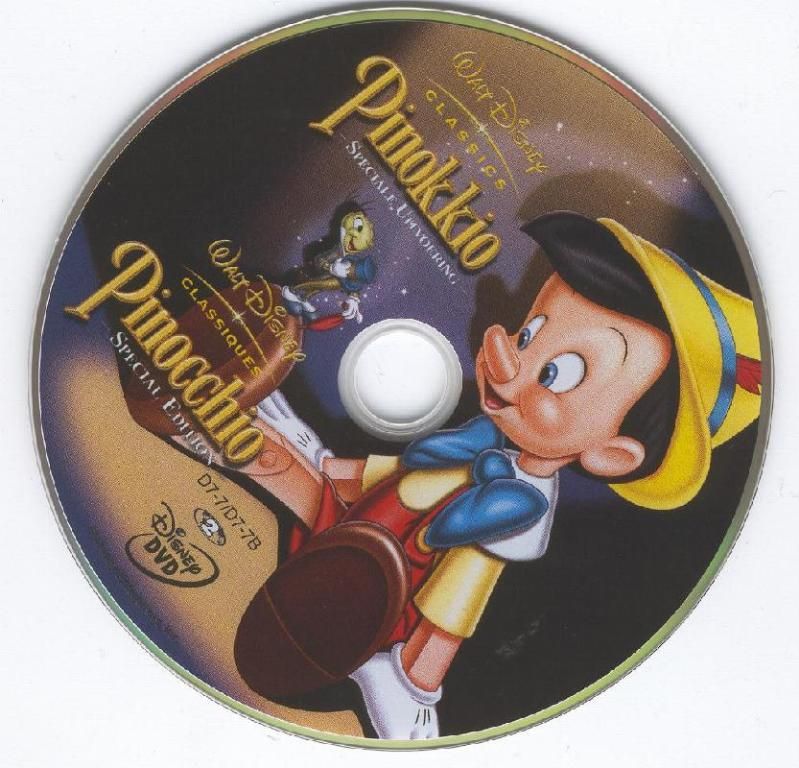 Pinokkio DVD CD