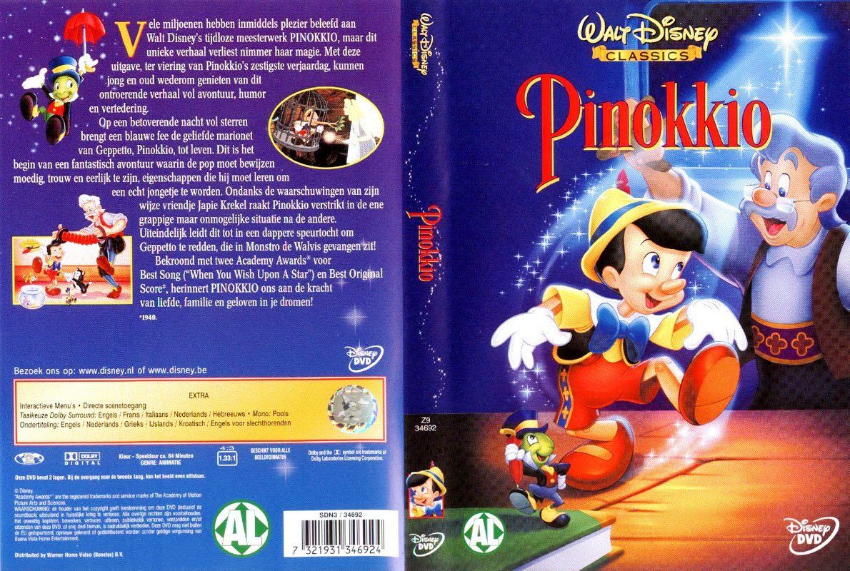 Pinokkio Misc Dvd