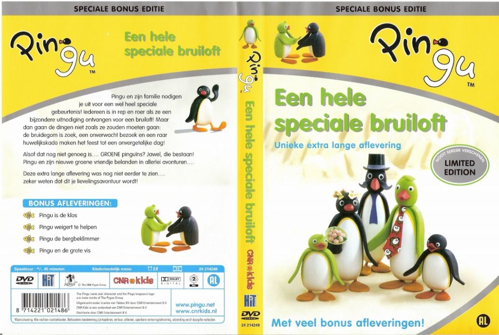 Pinqu Een Hele Speciale Bruiloft DVD NL