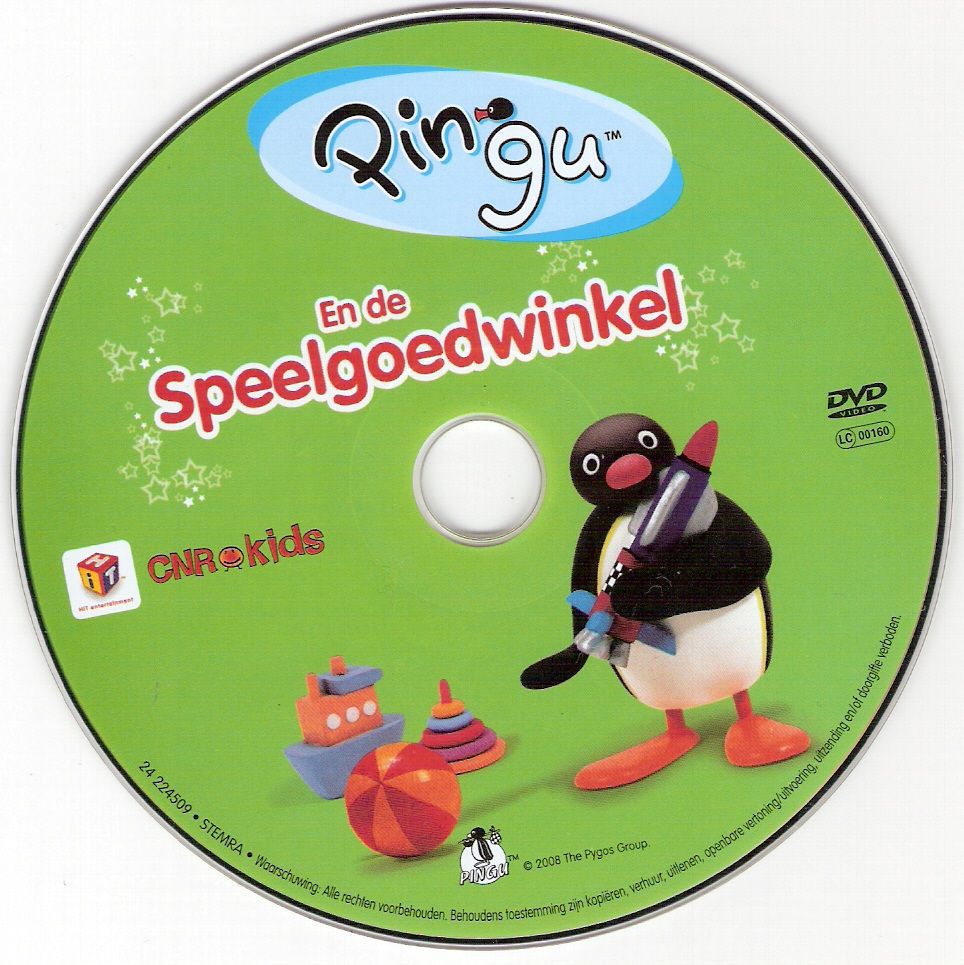 Pinqu En De Speelgoedwinkel DVD CD