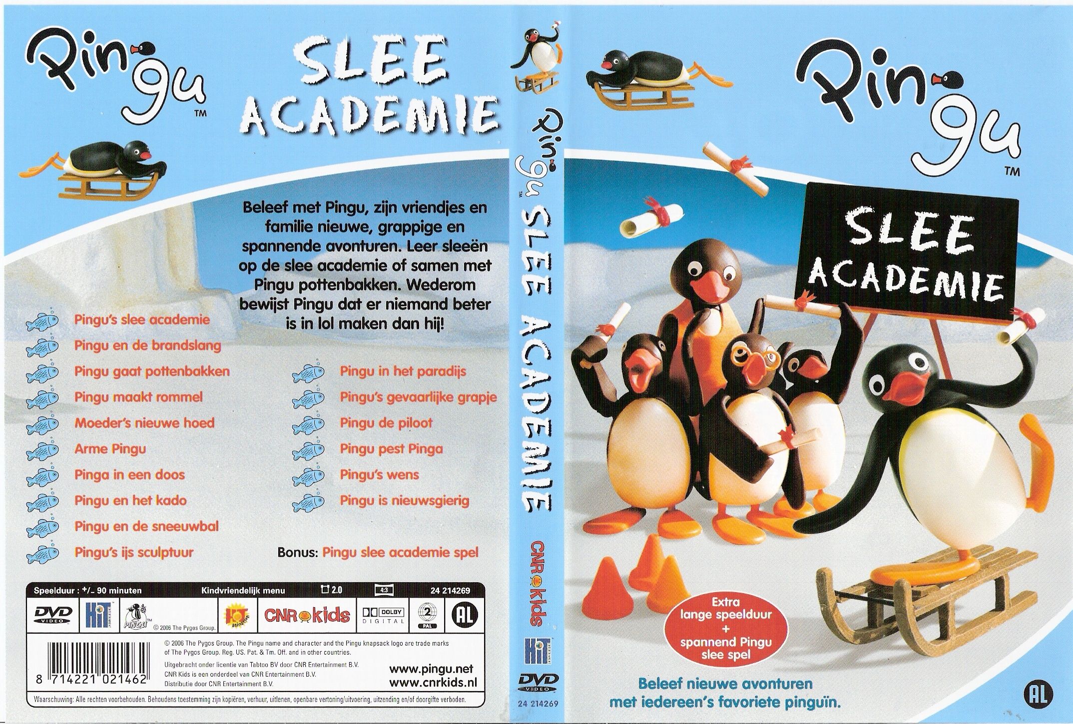 Pinqu Slee Academie DVD NL