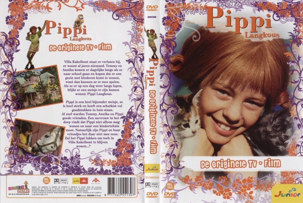 Pipi Langkous De Orignele Tv Film DVD NL